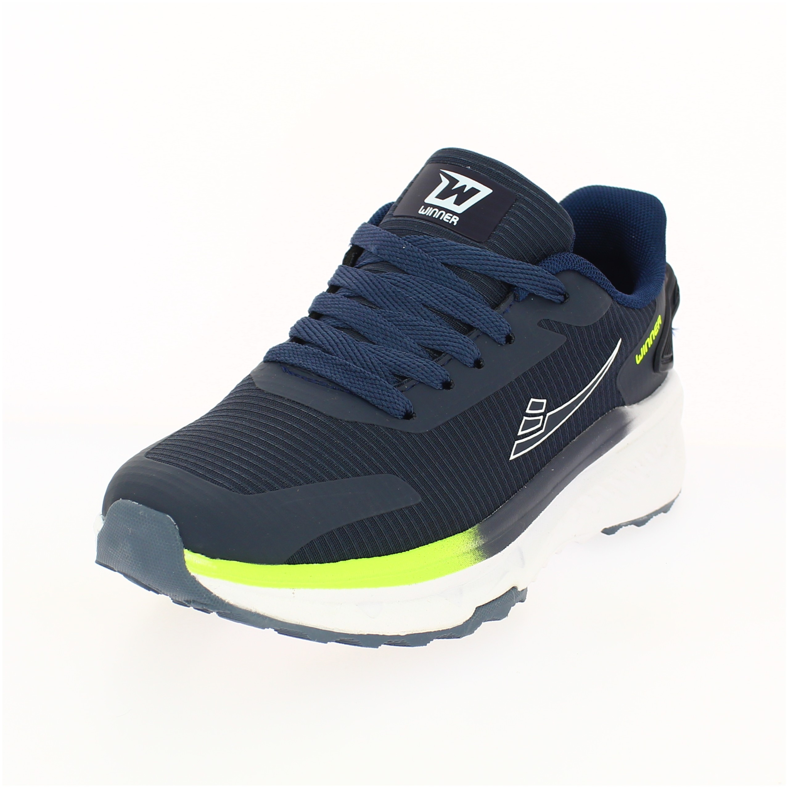 Winner Men Running Lacing Shoes Dark Blue