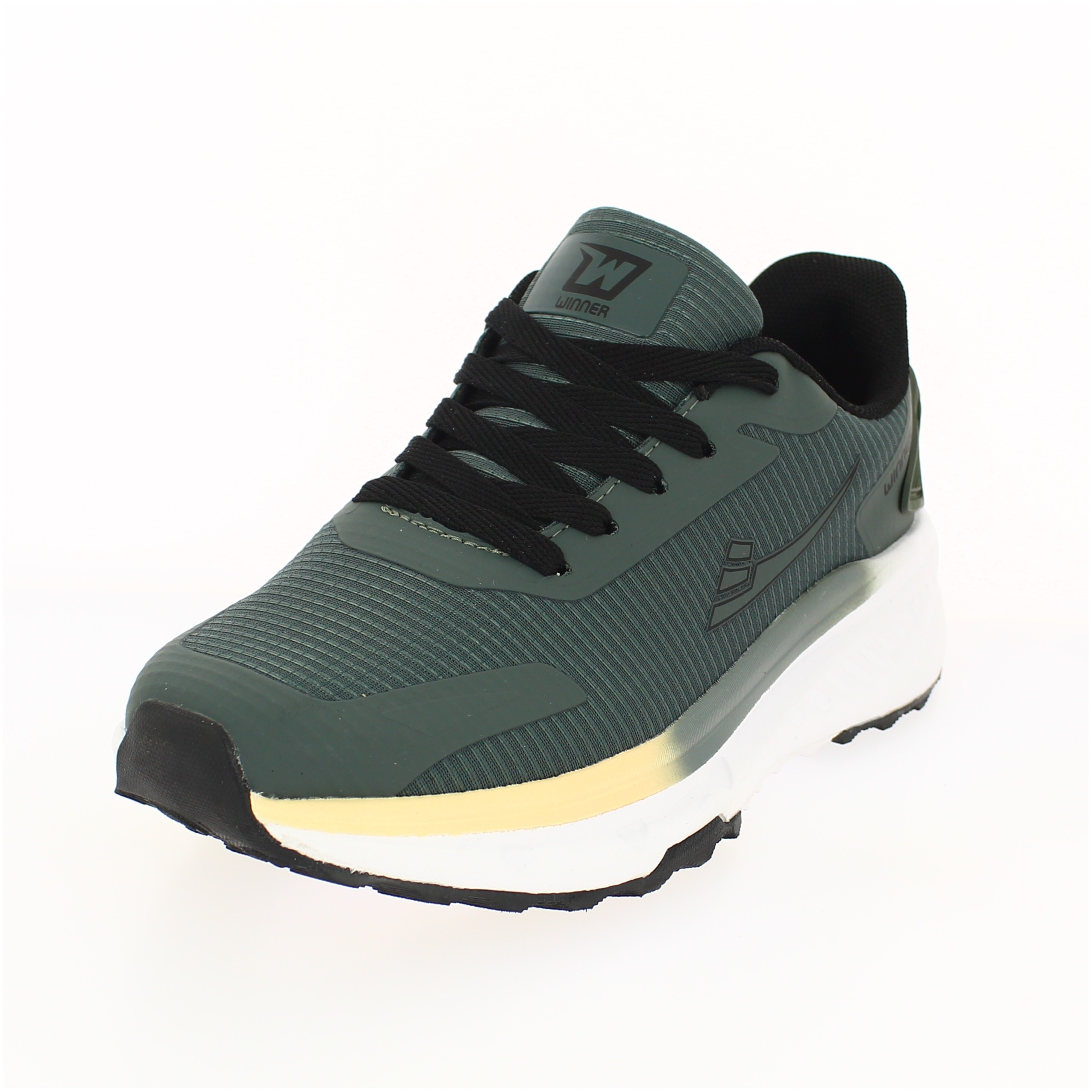 Winner Men Running Lacing Shoes Green