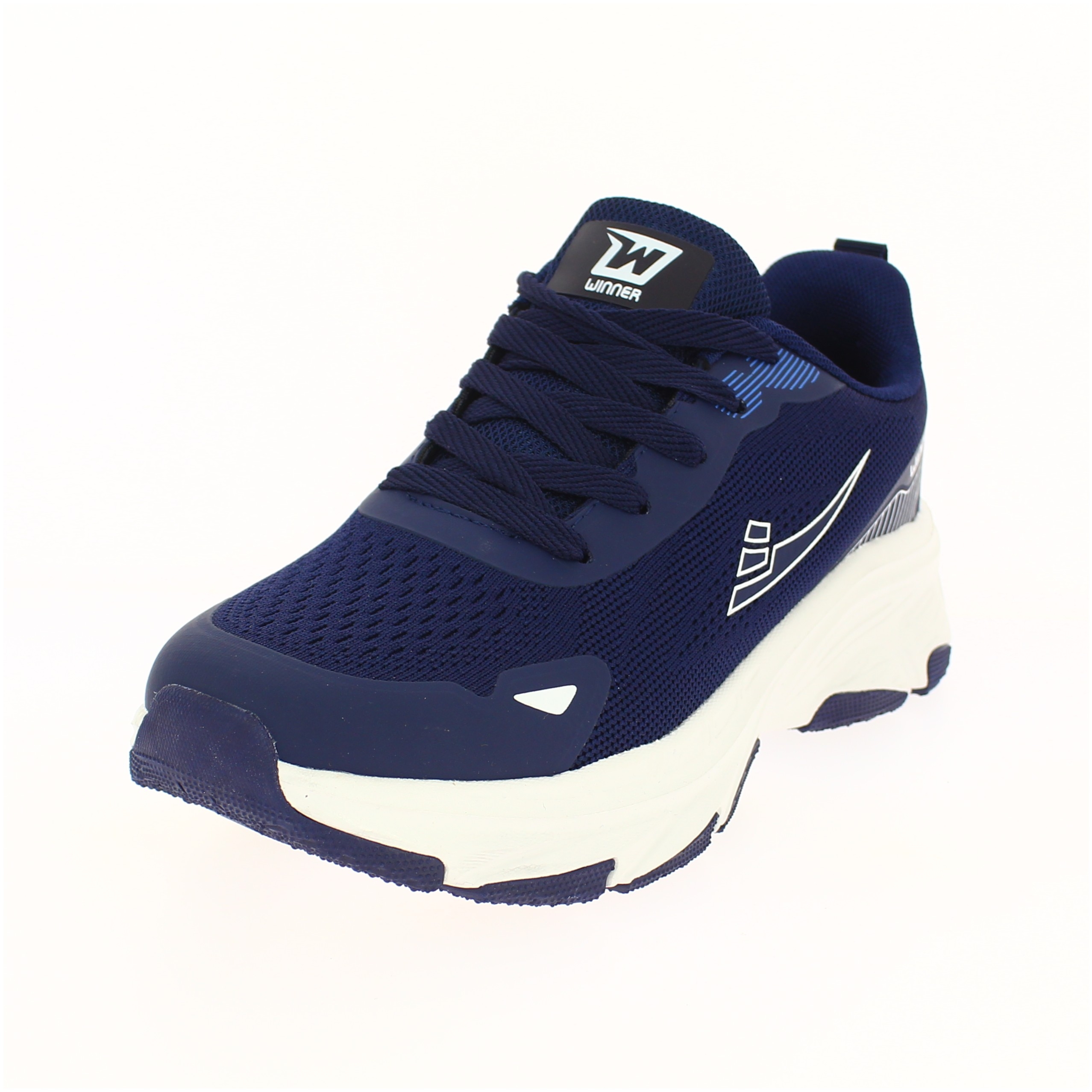 Winner Men Running Lacing Shoes Blue