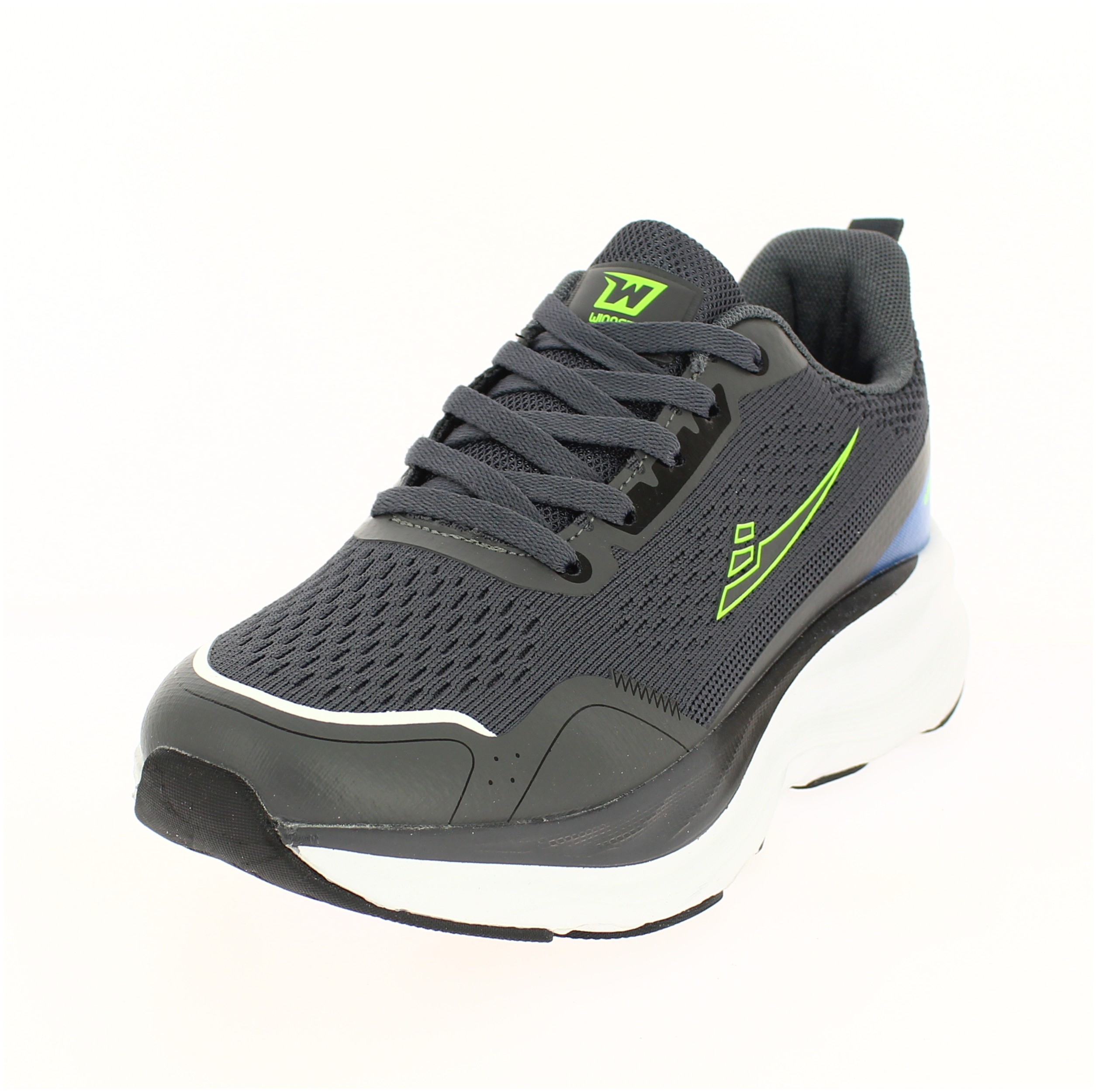 Winner Men Running Lacing Shoes Grey