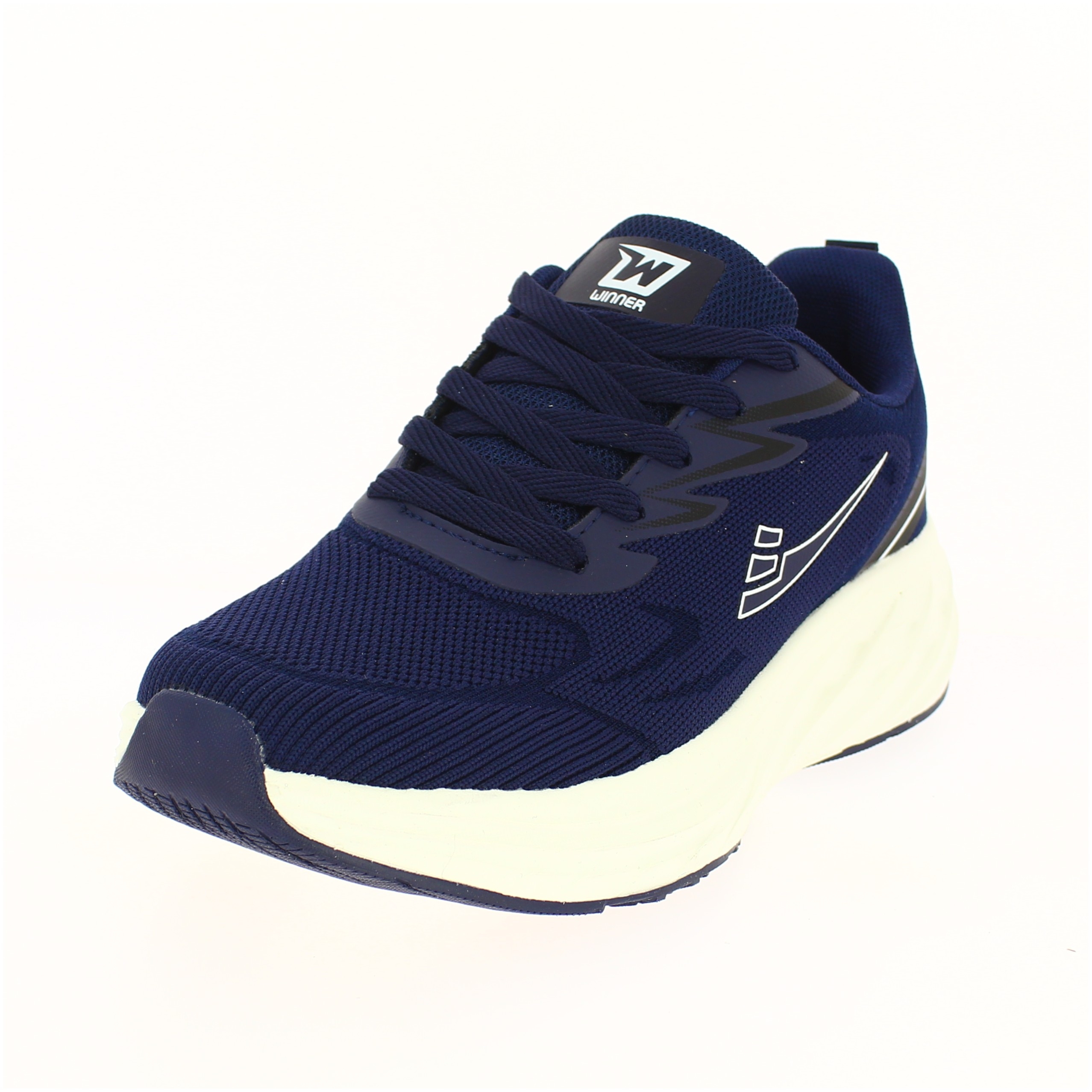 Winner Men Running Lacing Shoes Dark Blue