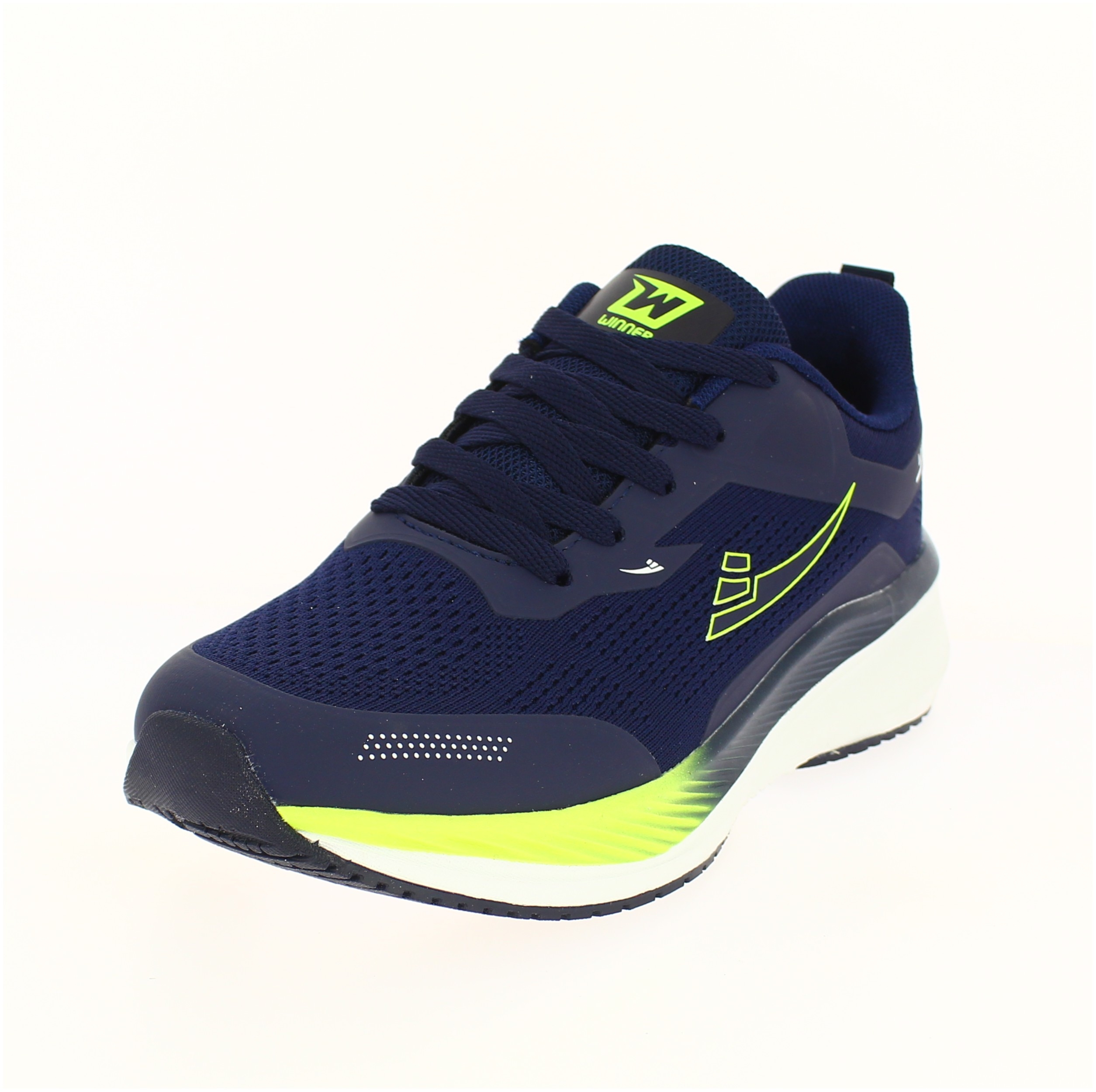 Winner Men Running Lacing Shoes Dark Blue