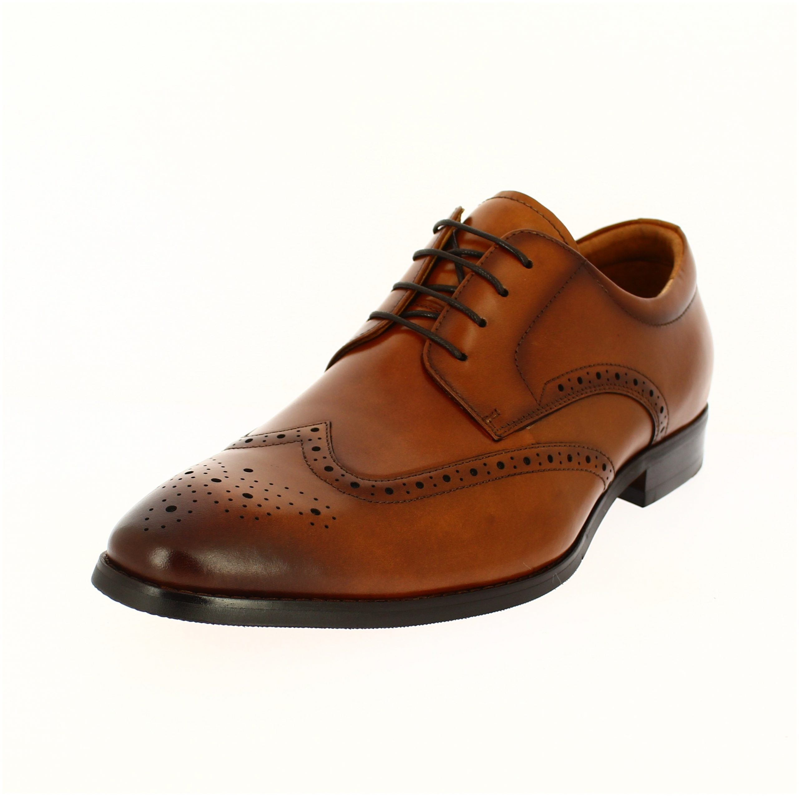 VICTORY Men Formal Lacing Shoe Tan