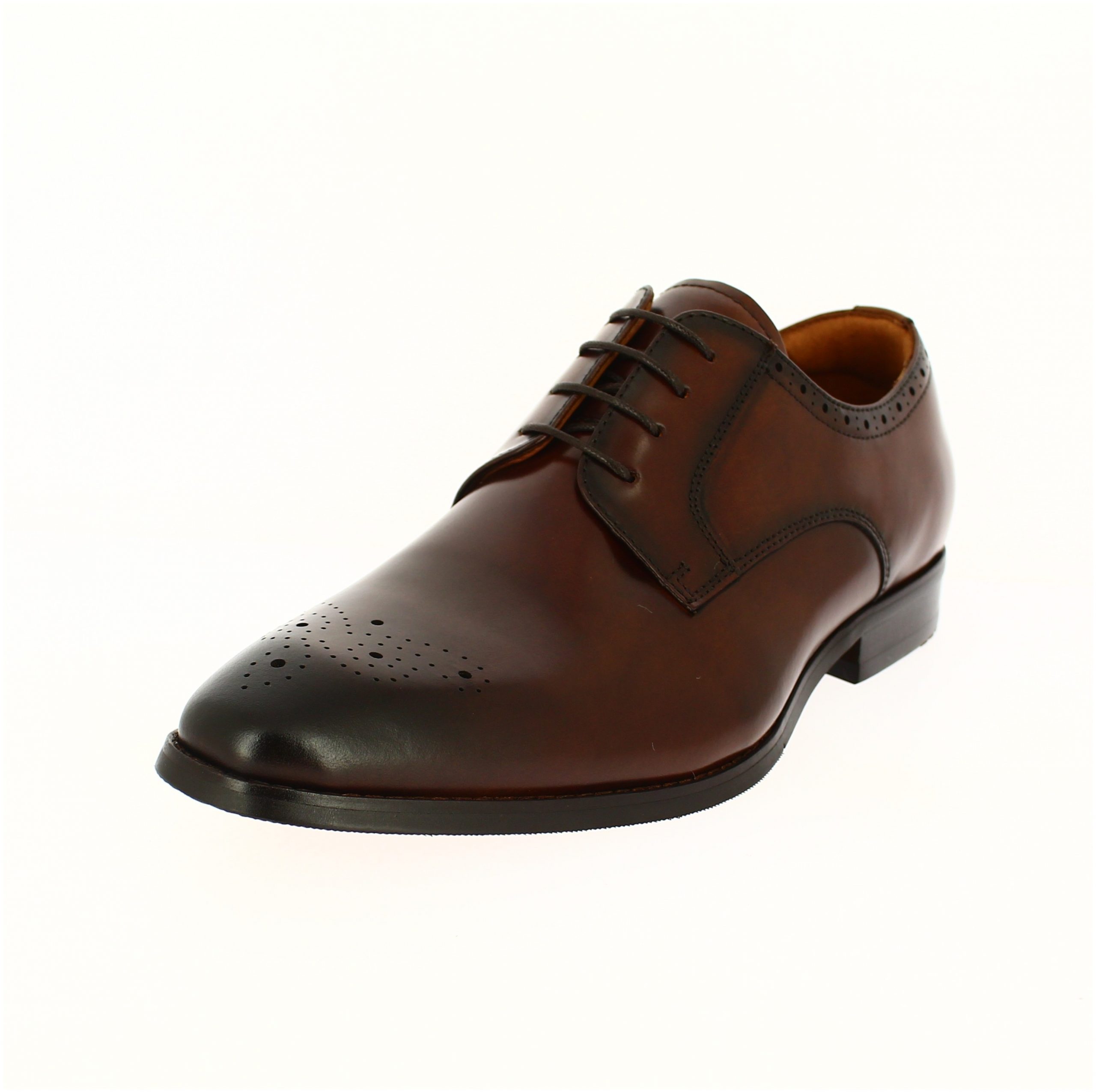 VICTORY Men Formal Lacing Shoe Brown