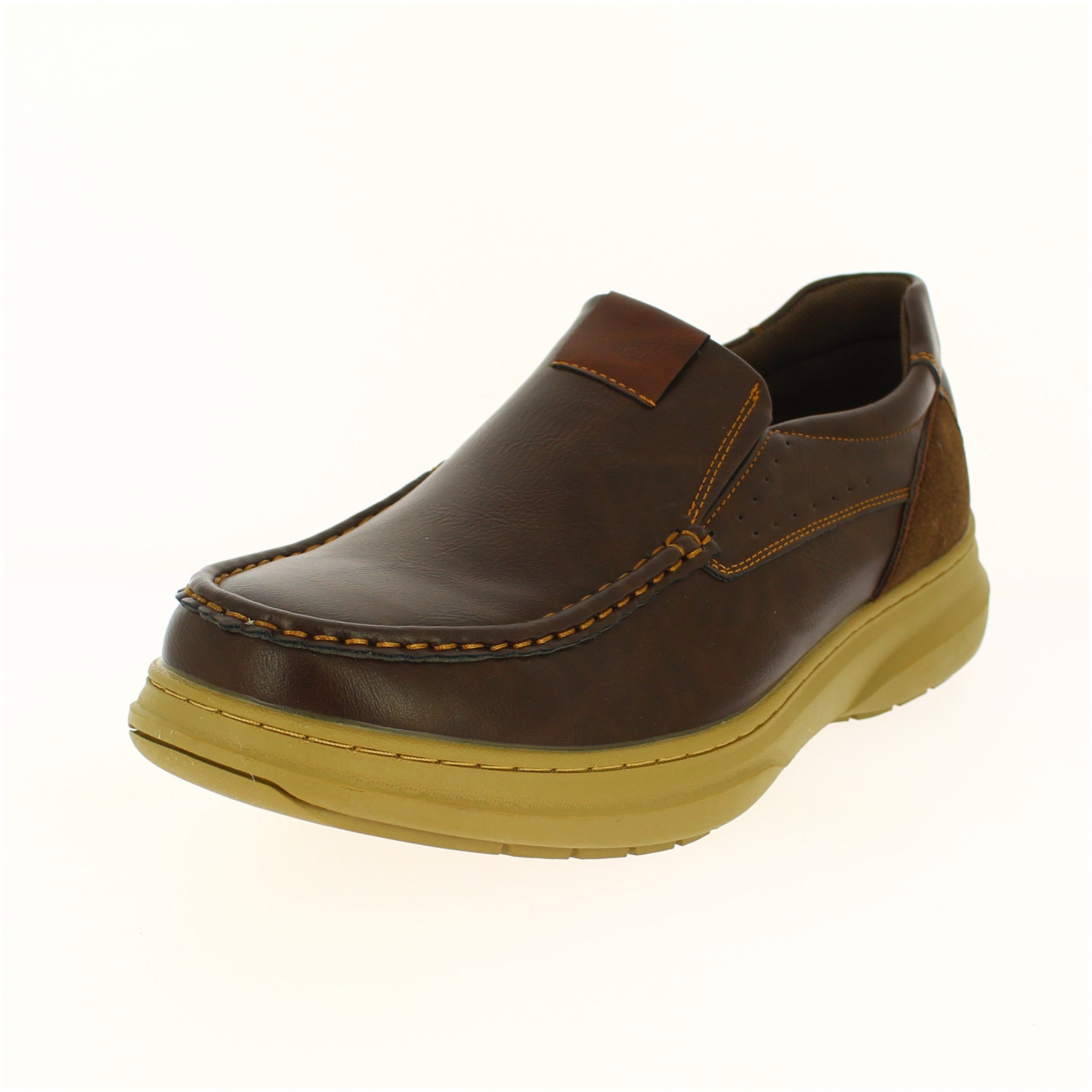 Valencia Men Casual Slip-On Shoes Coffee