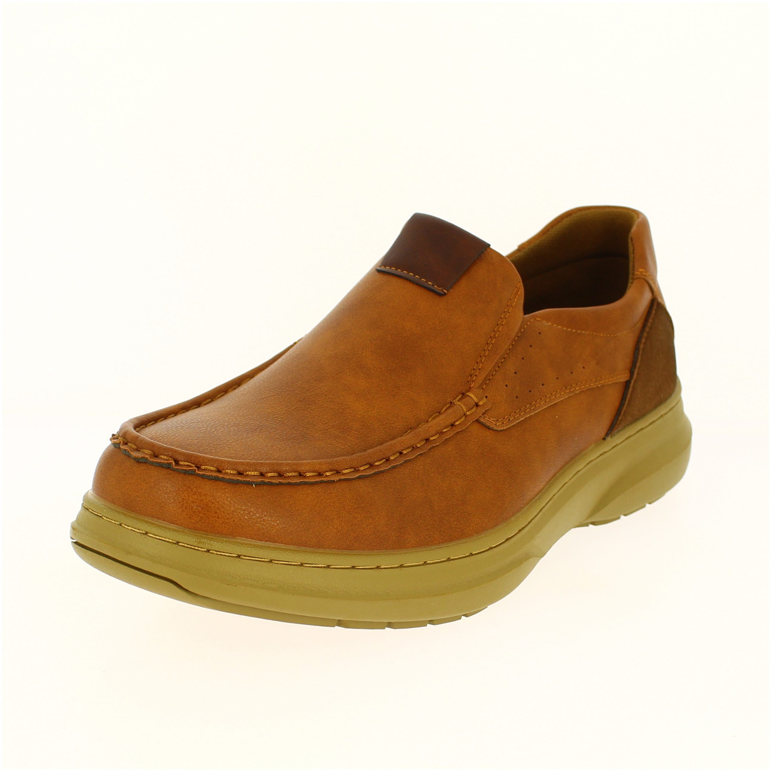 Valencia Men Casual Slip-On Shoes Brown