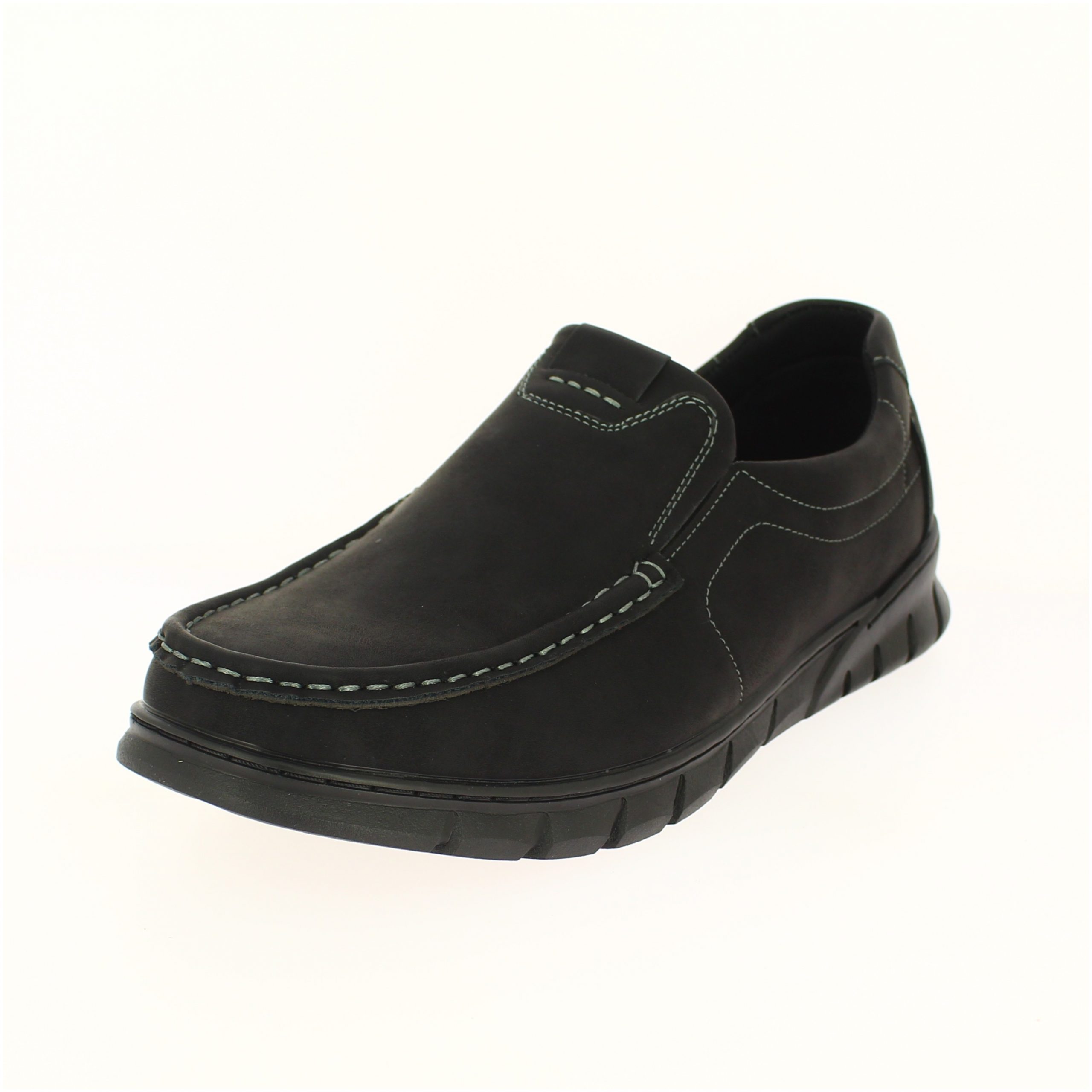 Valencia Men Casual Slip-On Shoes Black