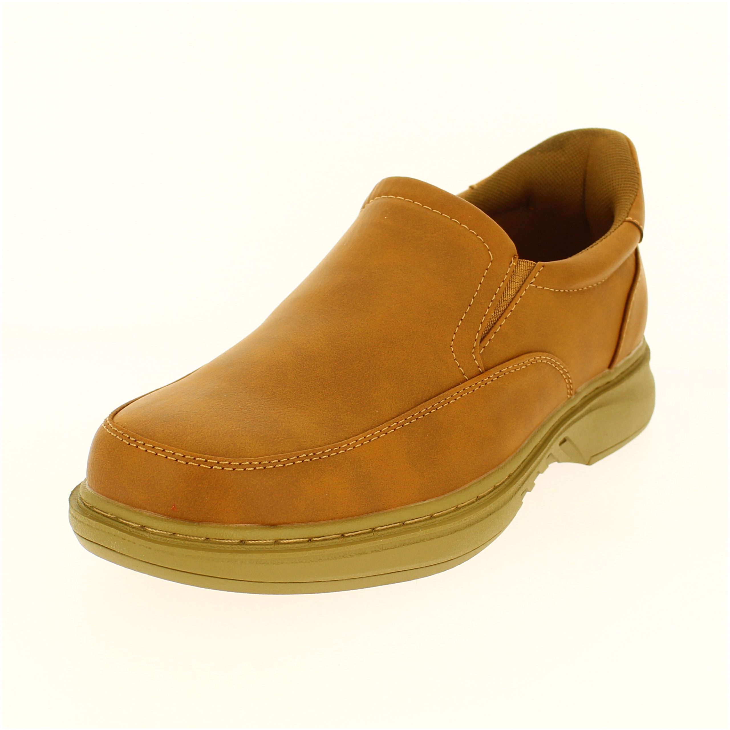 Valencia Men Casual Slip-On Shoes Light Brown