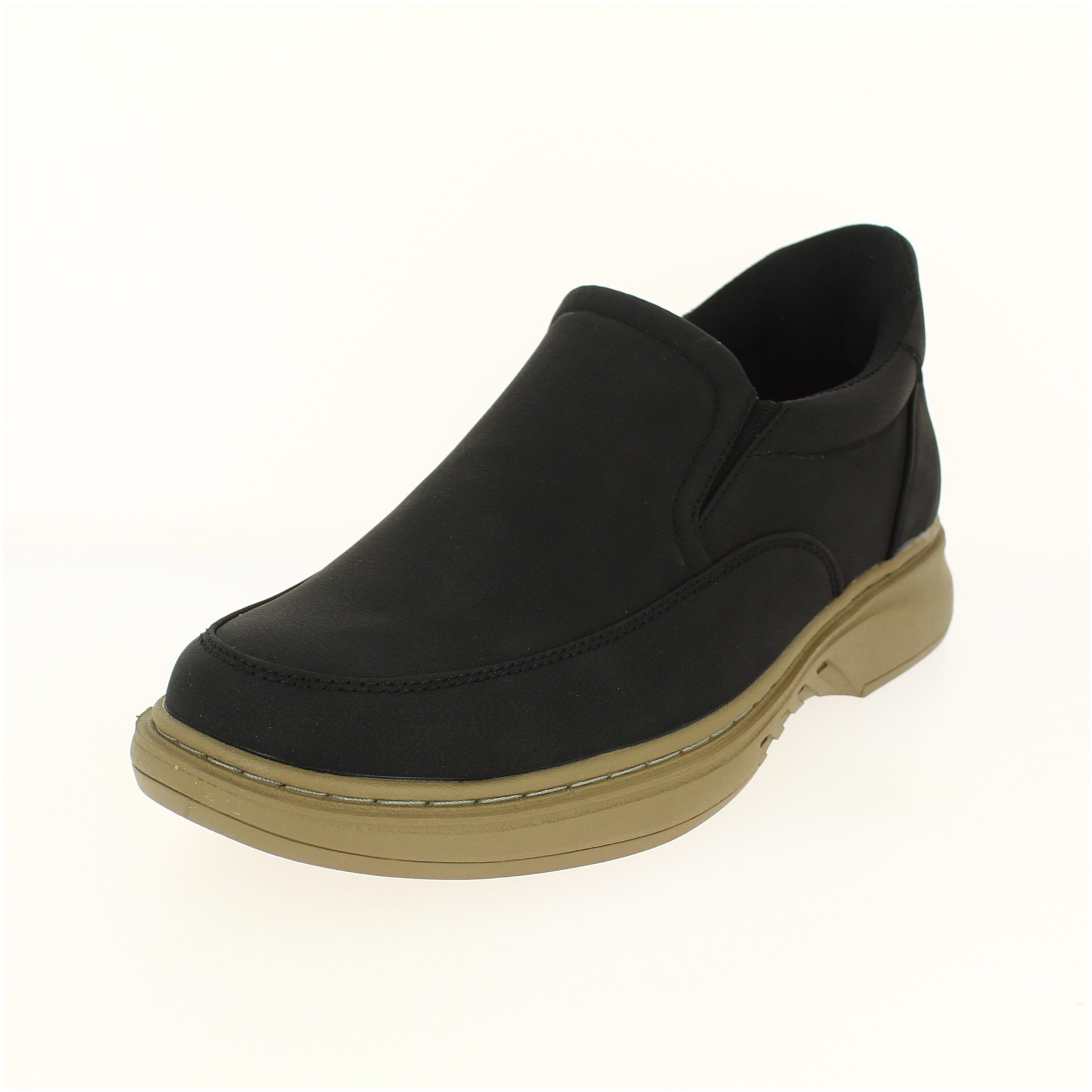 Valencia Men Casual Slip-On Shoes Black