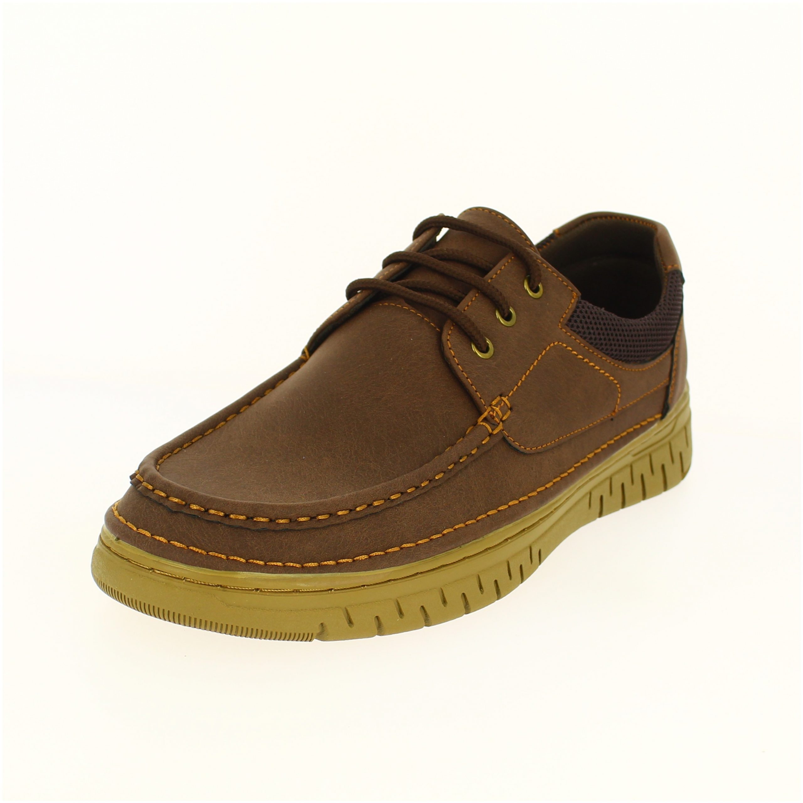 Valencia Men Casual Lacing Shoes Coffee