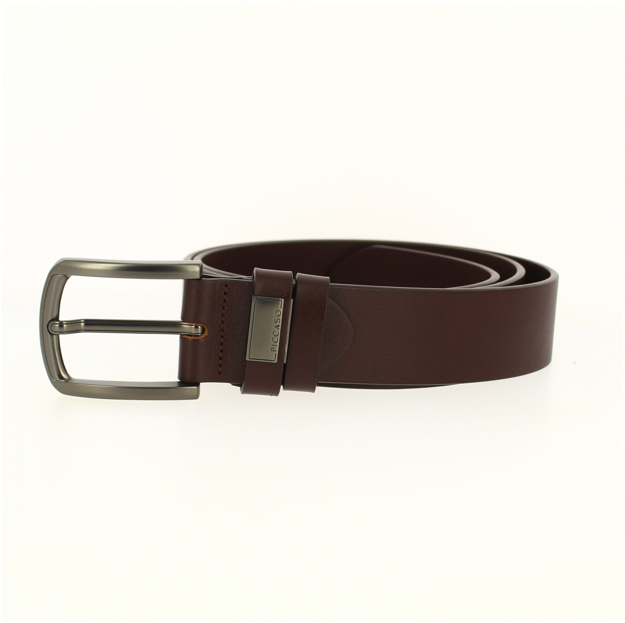 PICCASO Men Belt Casual Brown