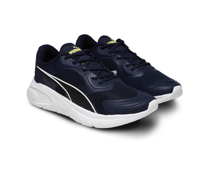 PUMA Men Casual Lacing Shoes Navy