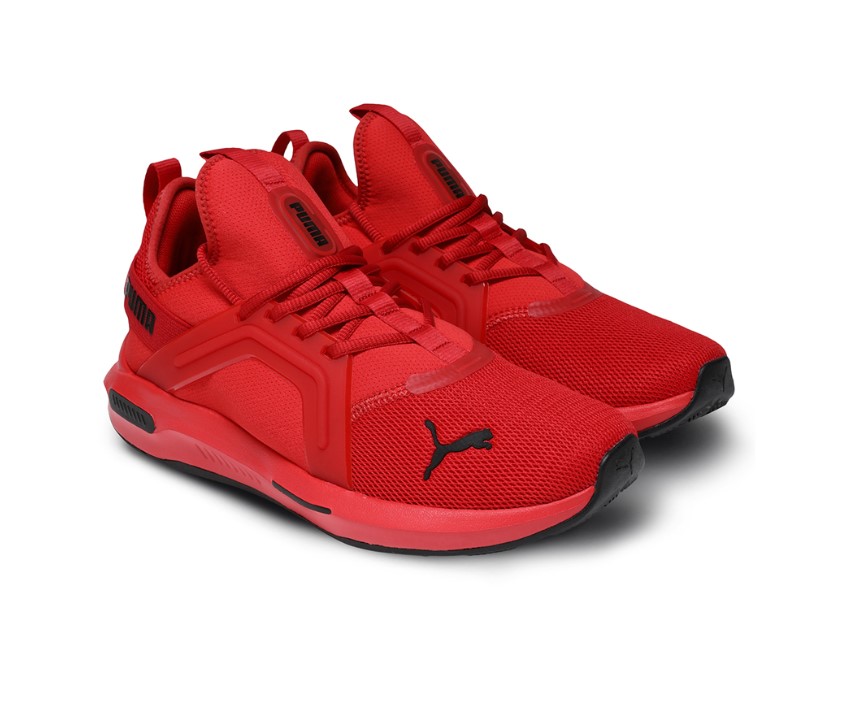 PUMA Unisex Casual Lacing Shoes Red