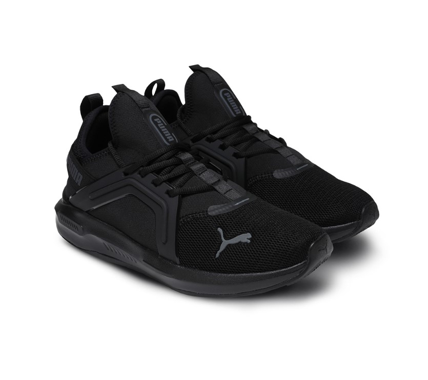 PUMA Unisex Casual Lacing Shoes Black