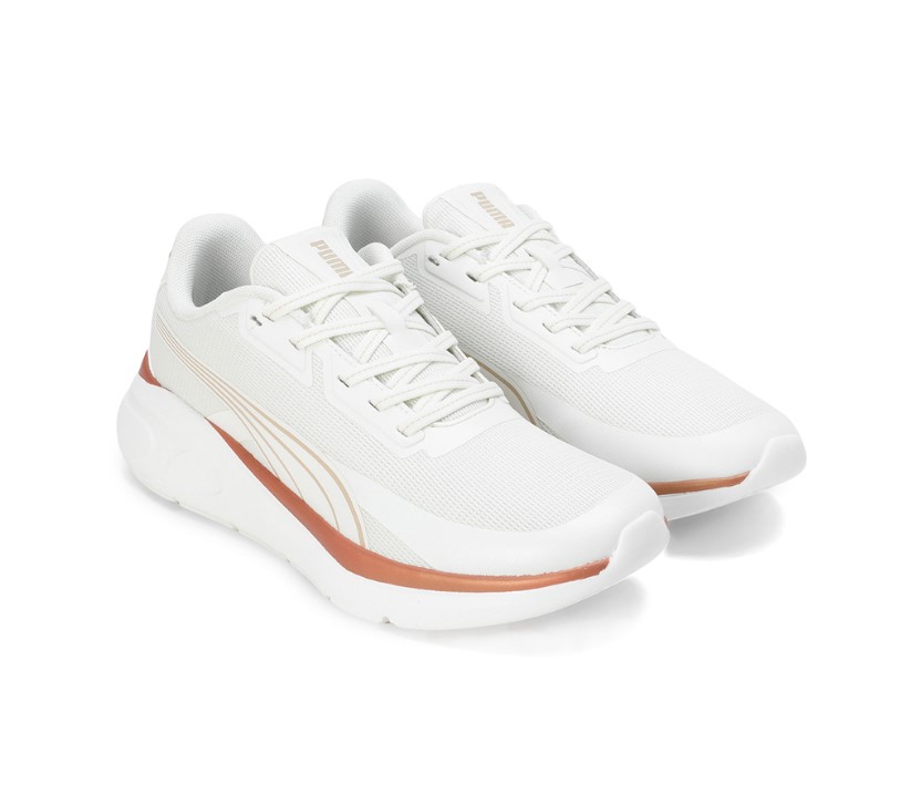 PUMA Women Casual Lacing Shoes Ivory