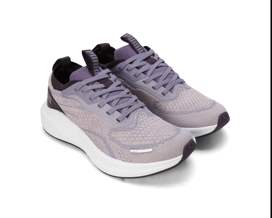 PUMA Women Casual Lacing Shoes Plum