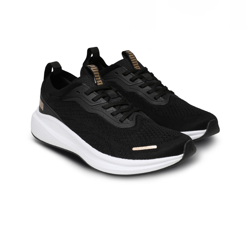 PUMA Women Casual Lacing Shoes Black