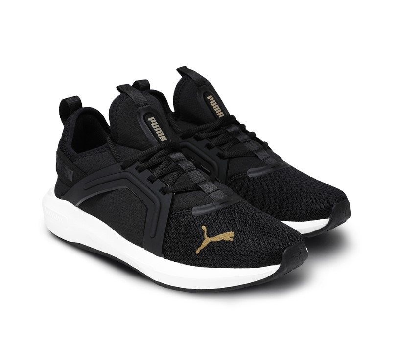 PUMA Women Casual Lacing Shoes Black