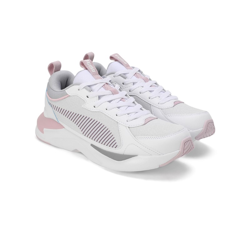 PUMA Women Casual Lacing Shoes White