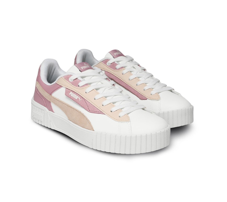 PUMA Women Casual Lacing Shoes White