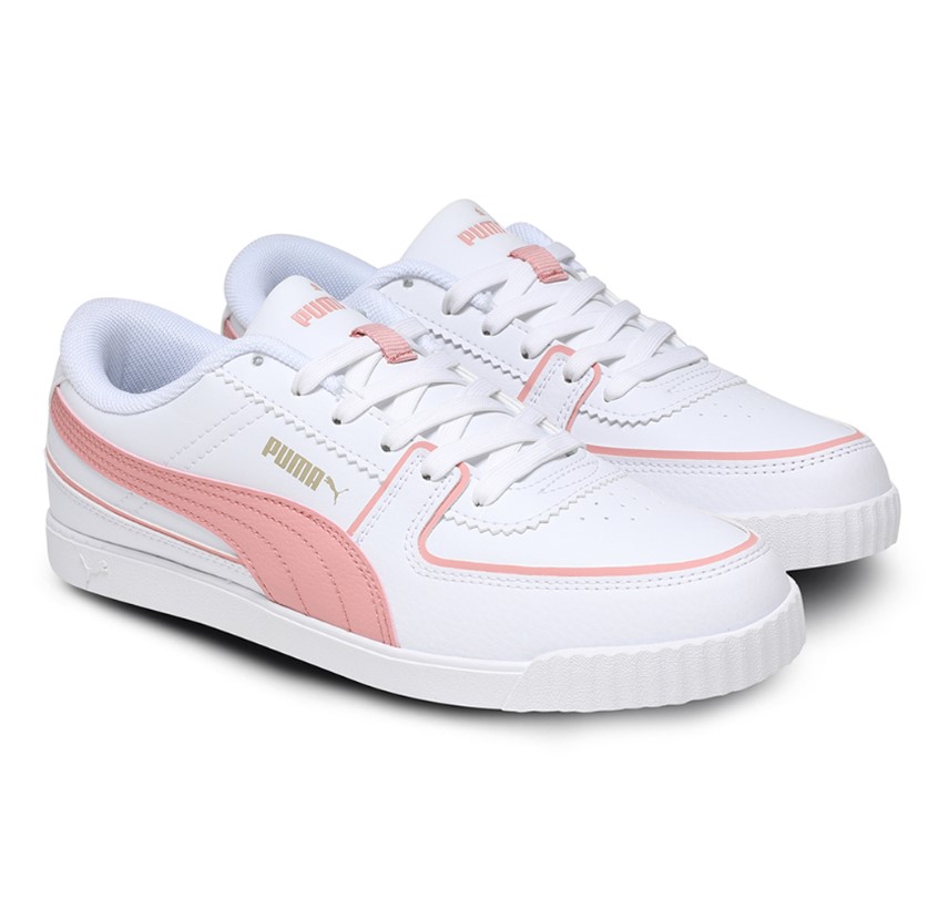PUMA Women Casual Lacing Shoes White
