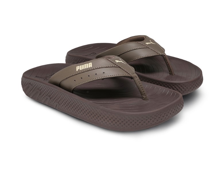 PUMA Unisex Casual Slipper Brown