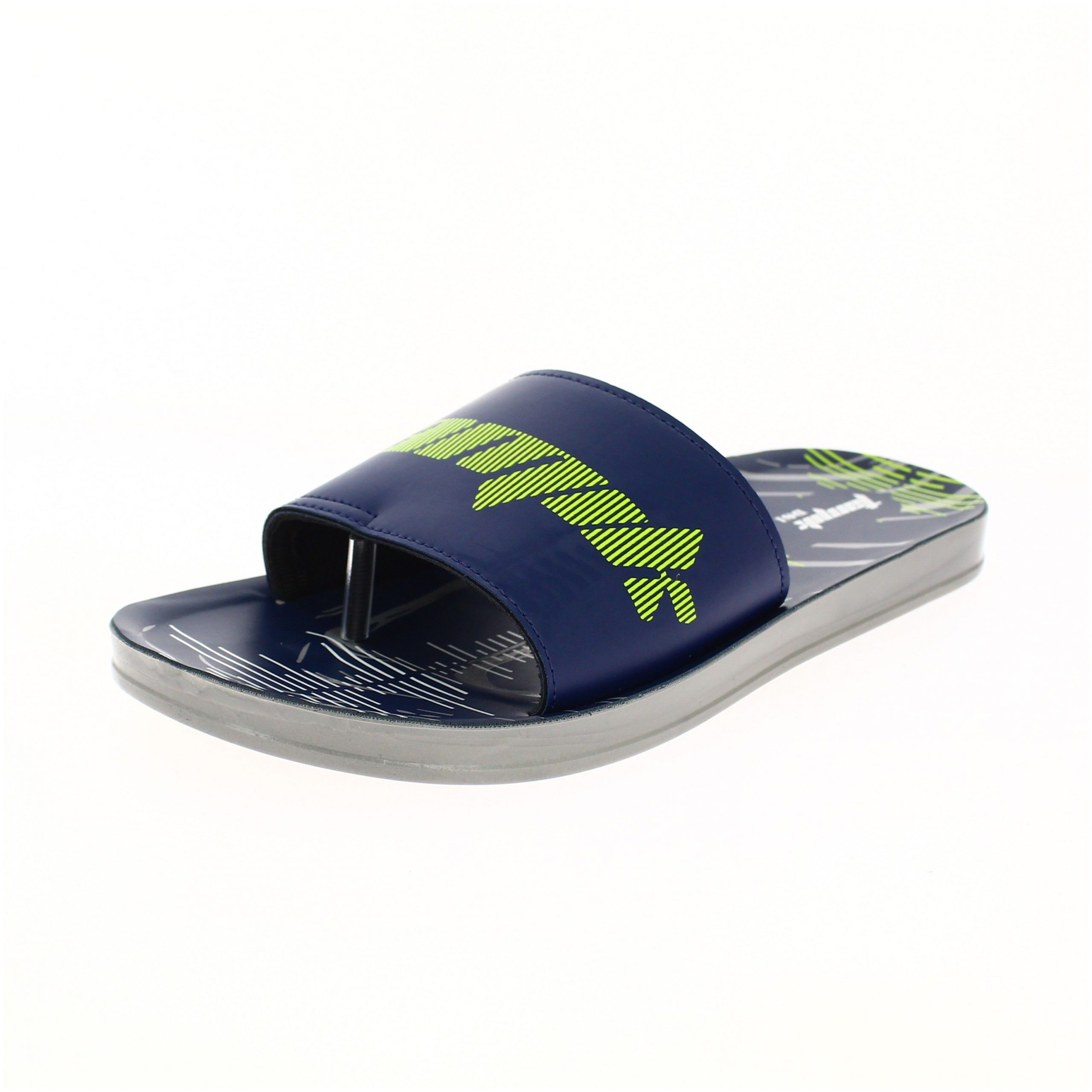 Tamik Men Casual Slip-On Slippers - D. Blue
