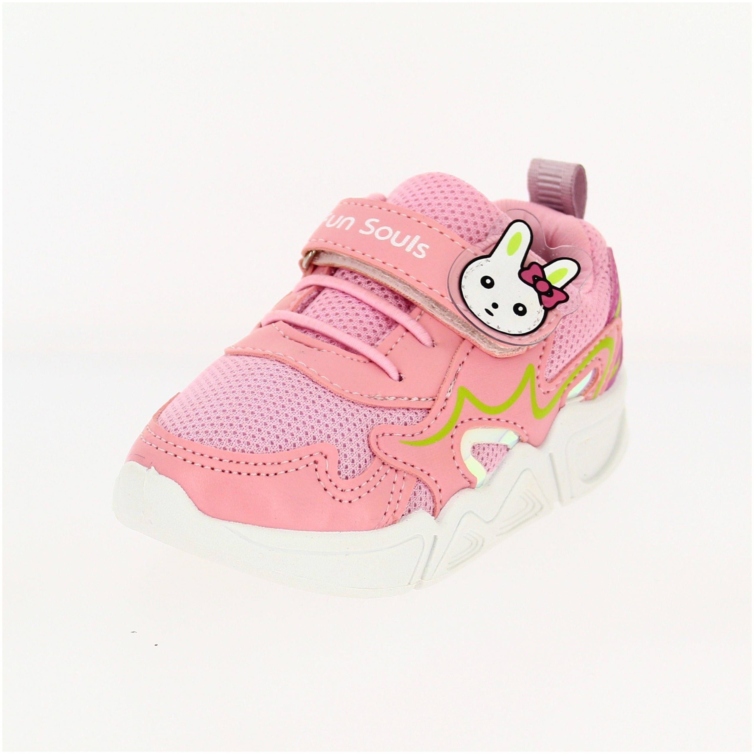 Fun Souls Girls Casual Shoe Pink