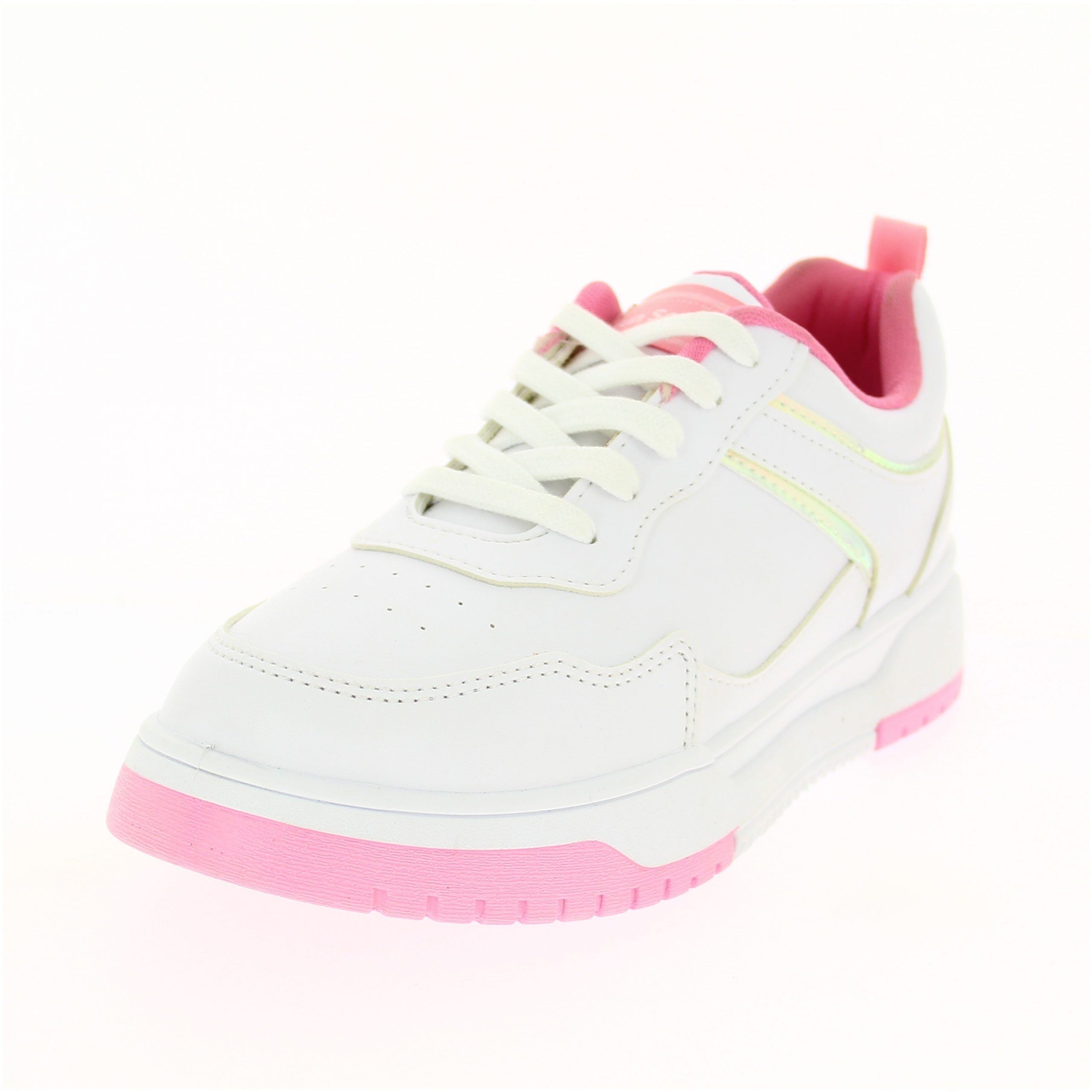 Fun Souls Girls Casual Shoe White