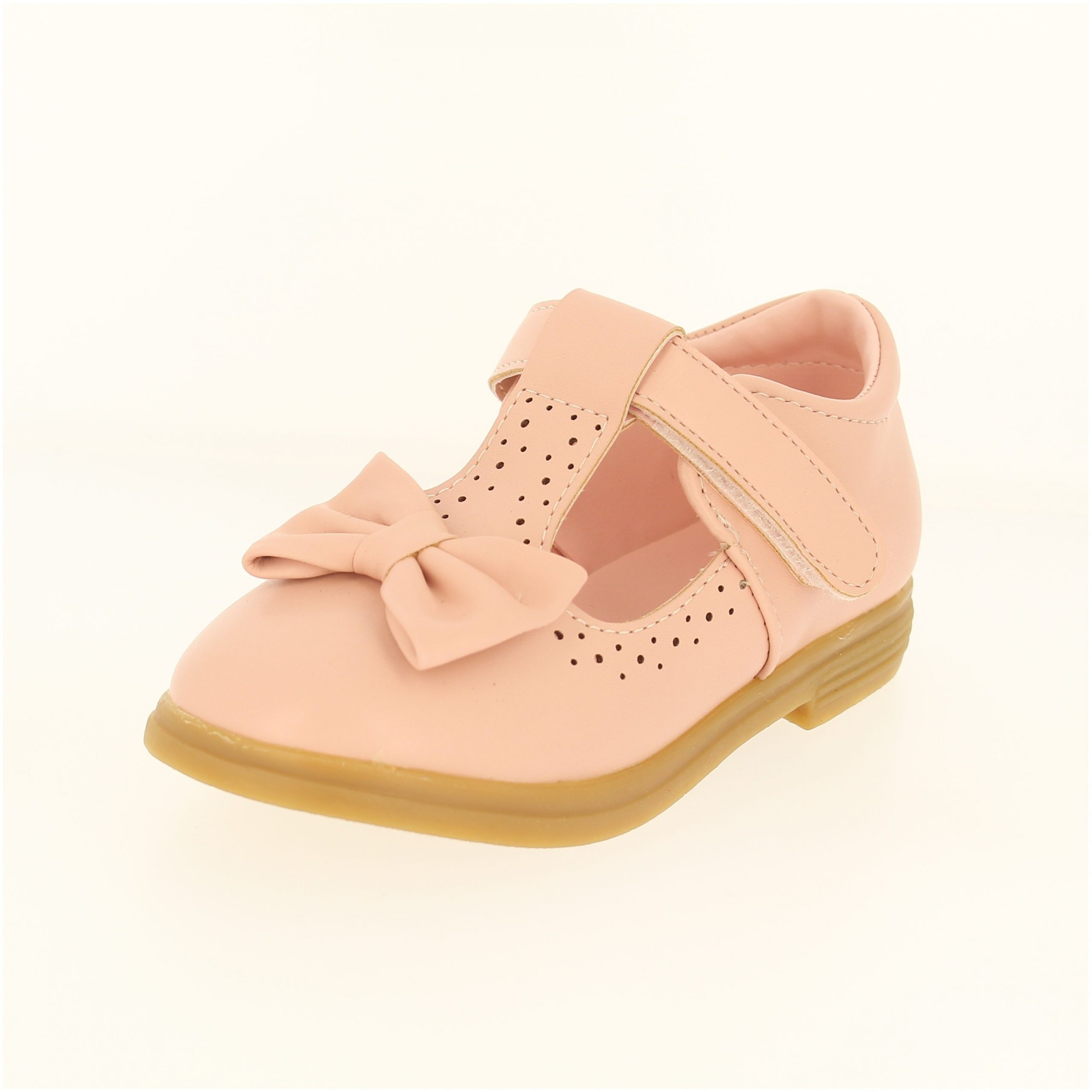 FUN SOULS GIRLS CASUAL T-BAR SHOE PINK