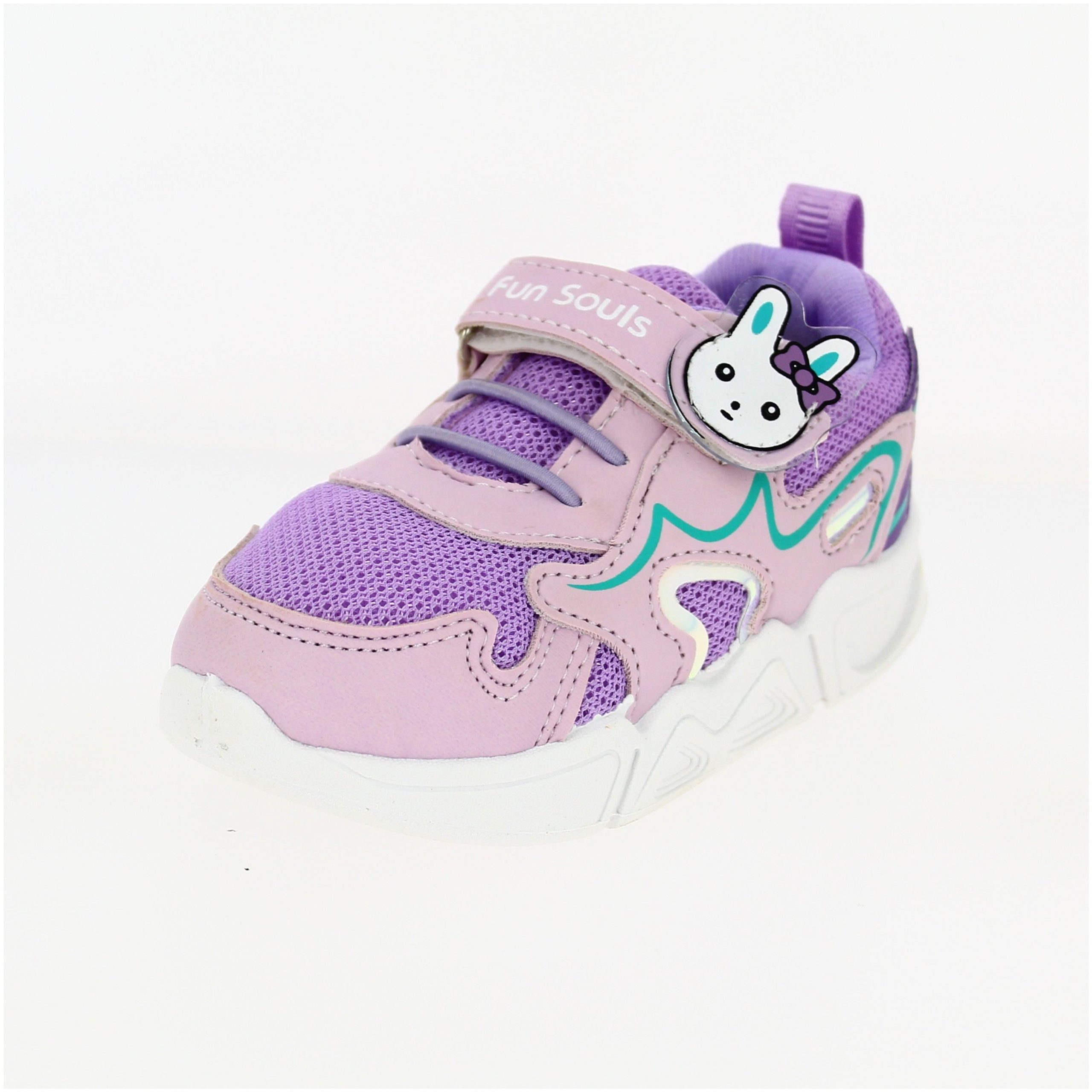 Fun Souls Girls Casual Shoe Purple