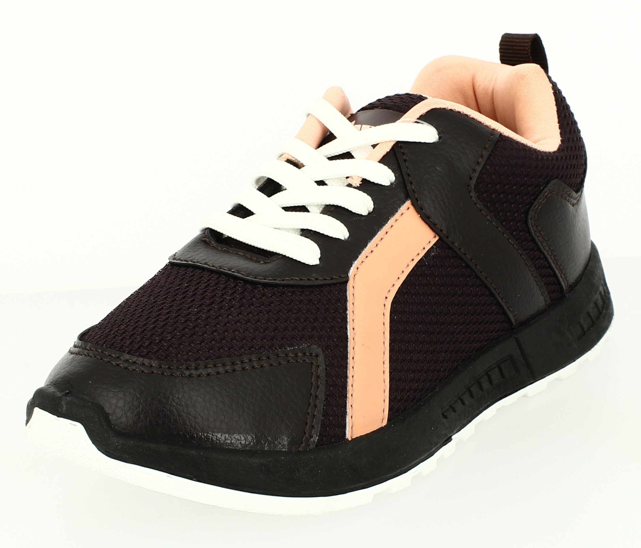 Tamik Women Casual  Lacing Shoes - Black