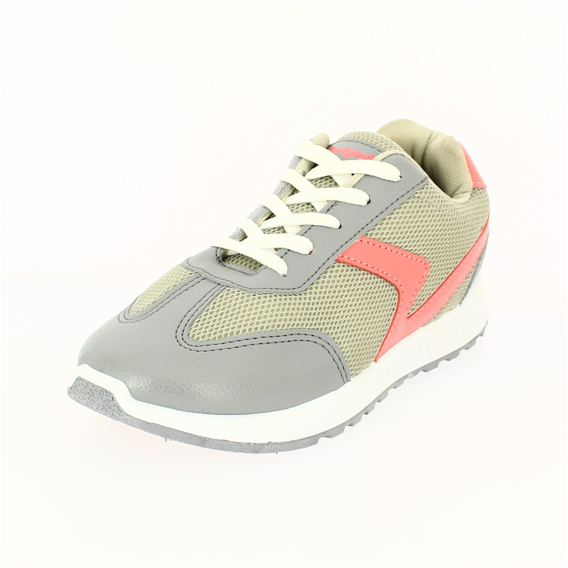 Tamik Women Casual Lacing Shoes - Grey