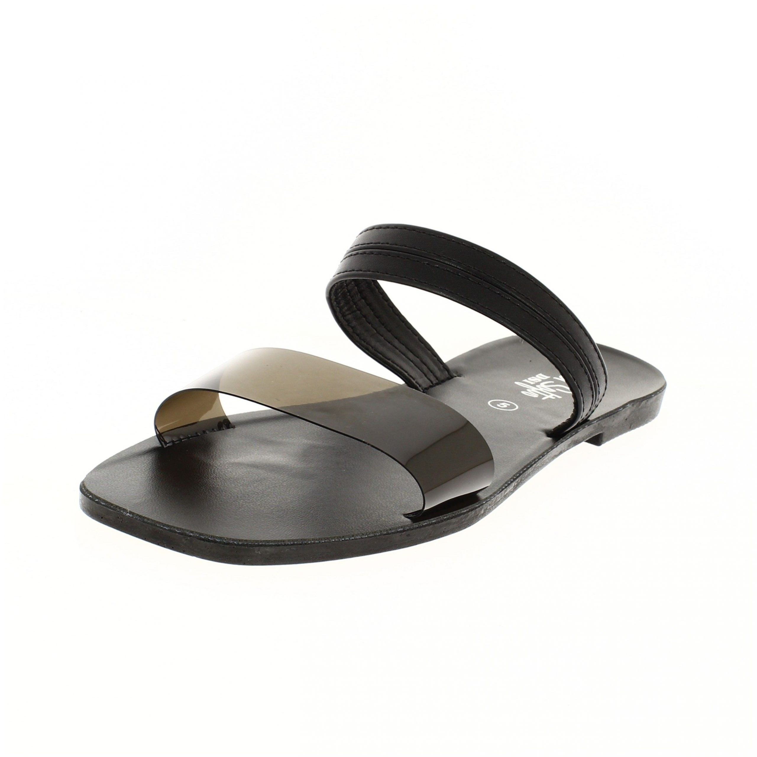U Softo Women Casual Slip-on Slipper Black