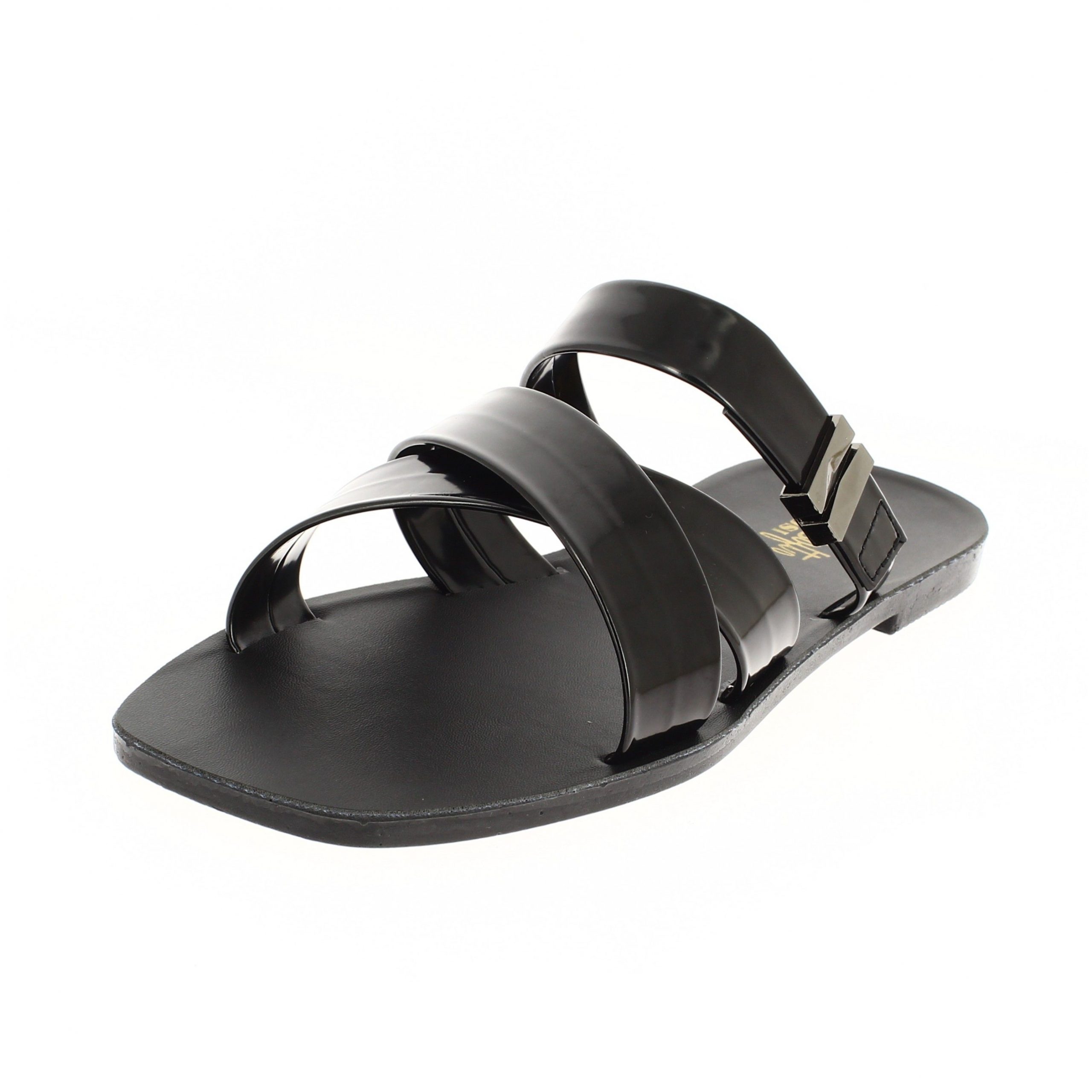 U Softo Women Casual Slip-on Slipper Black