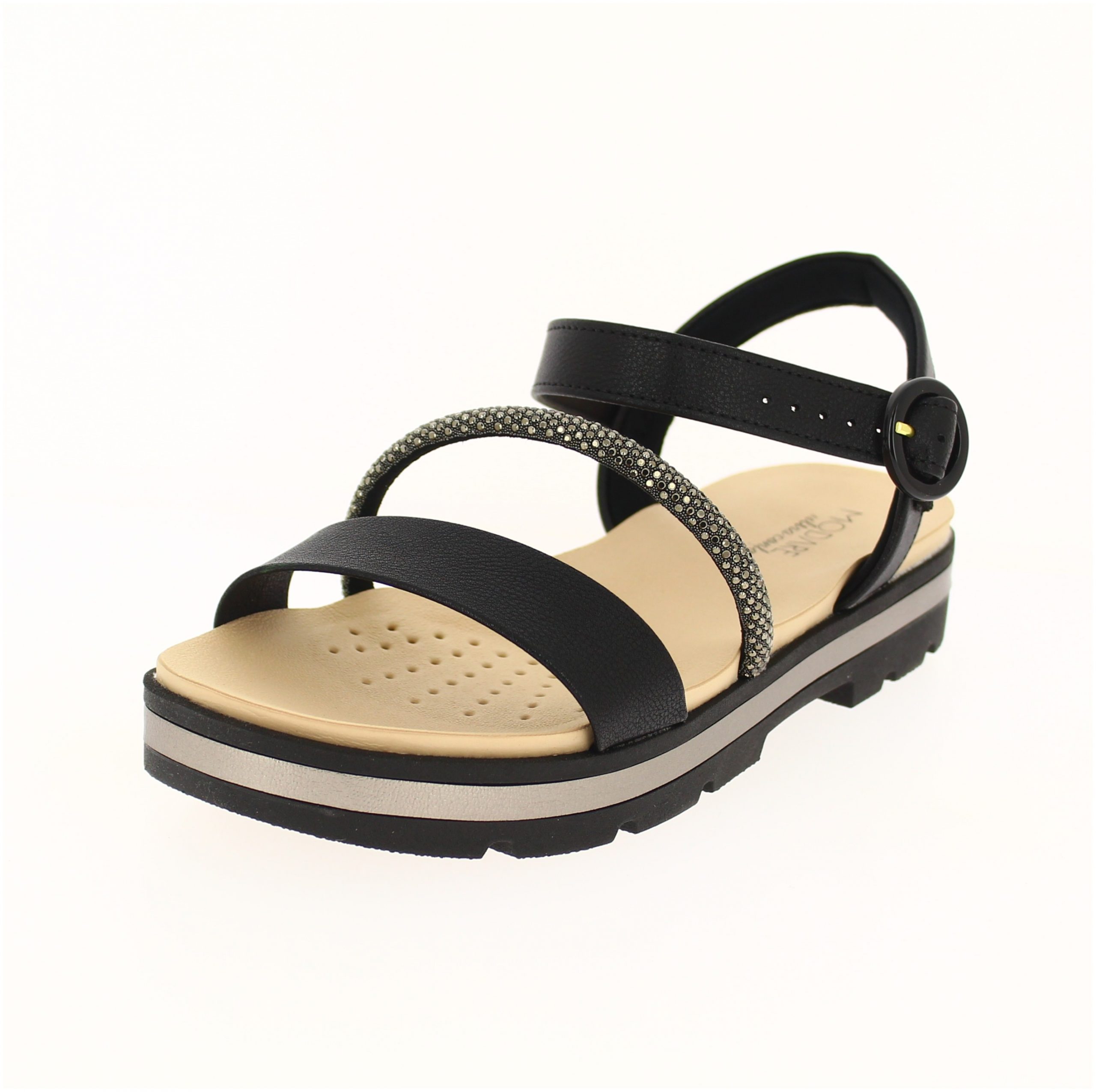 MODARE Women Casual Slip-on Sandal Multi