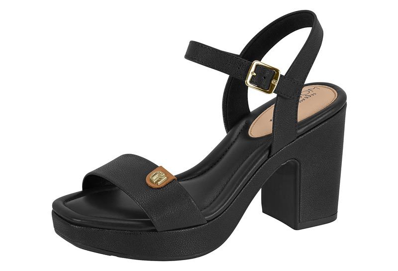 MODARE Women Casual Slip-on Heel Black
