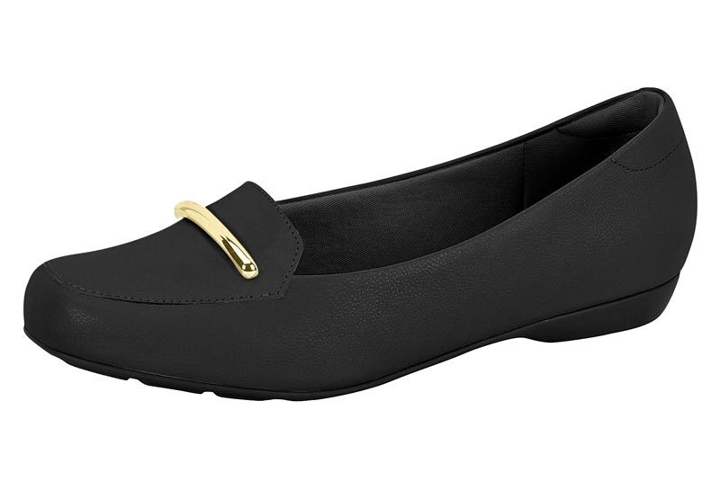 MODARE Women Casual Ballerina Shoe Black