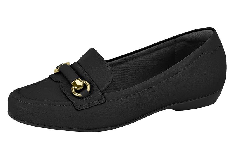 MODARE Women Casual Ballerina Shoe Black