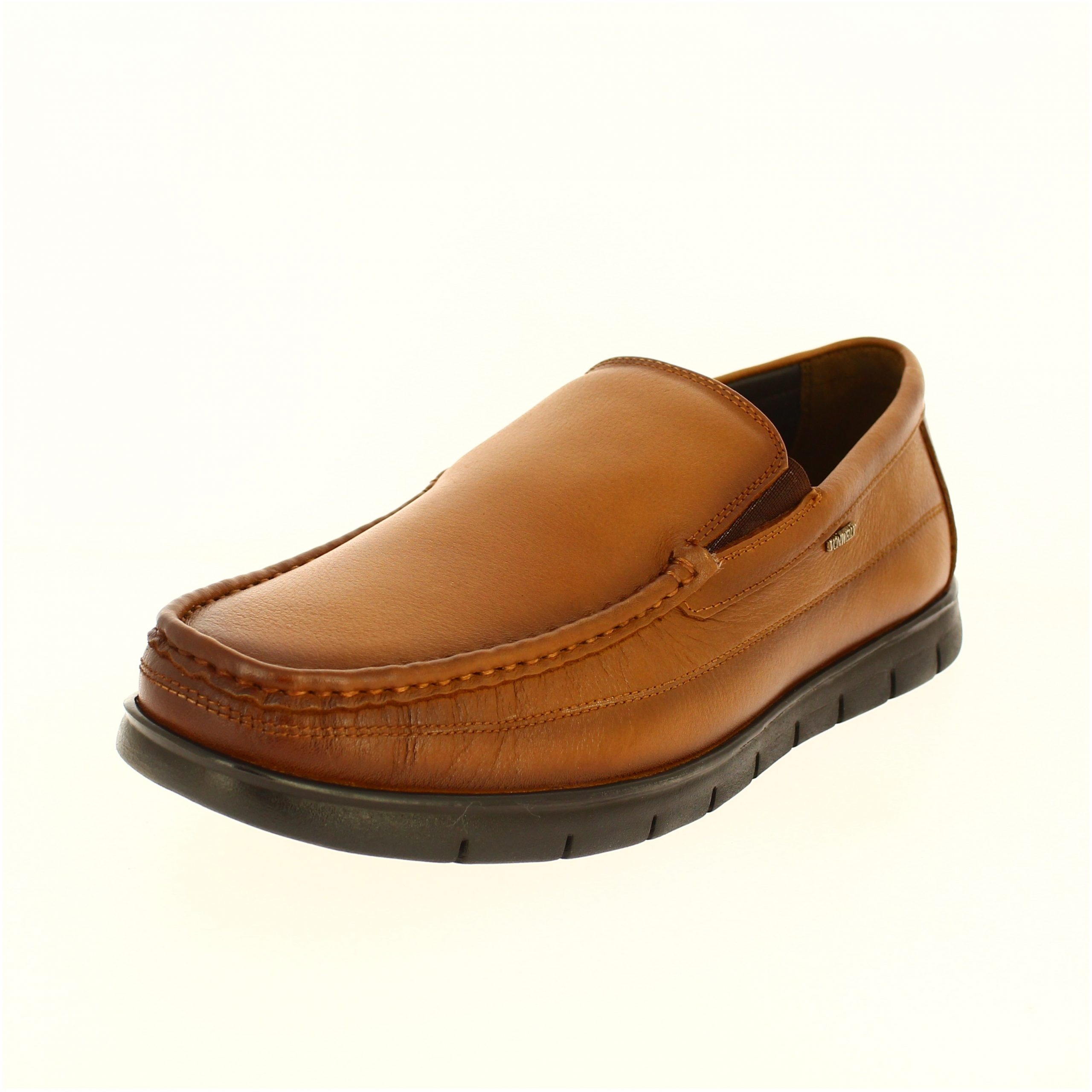 Von Wellx Men Casual Slip-On Shoes Tan