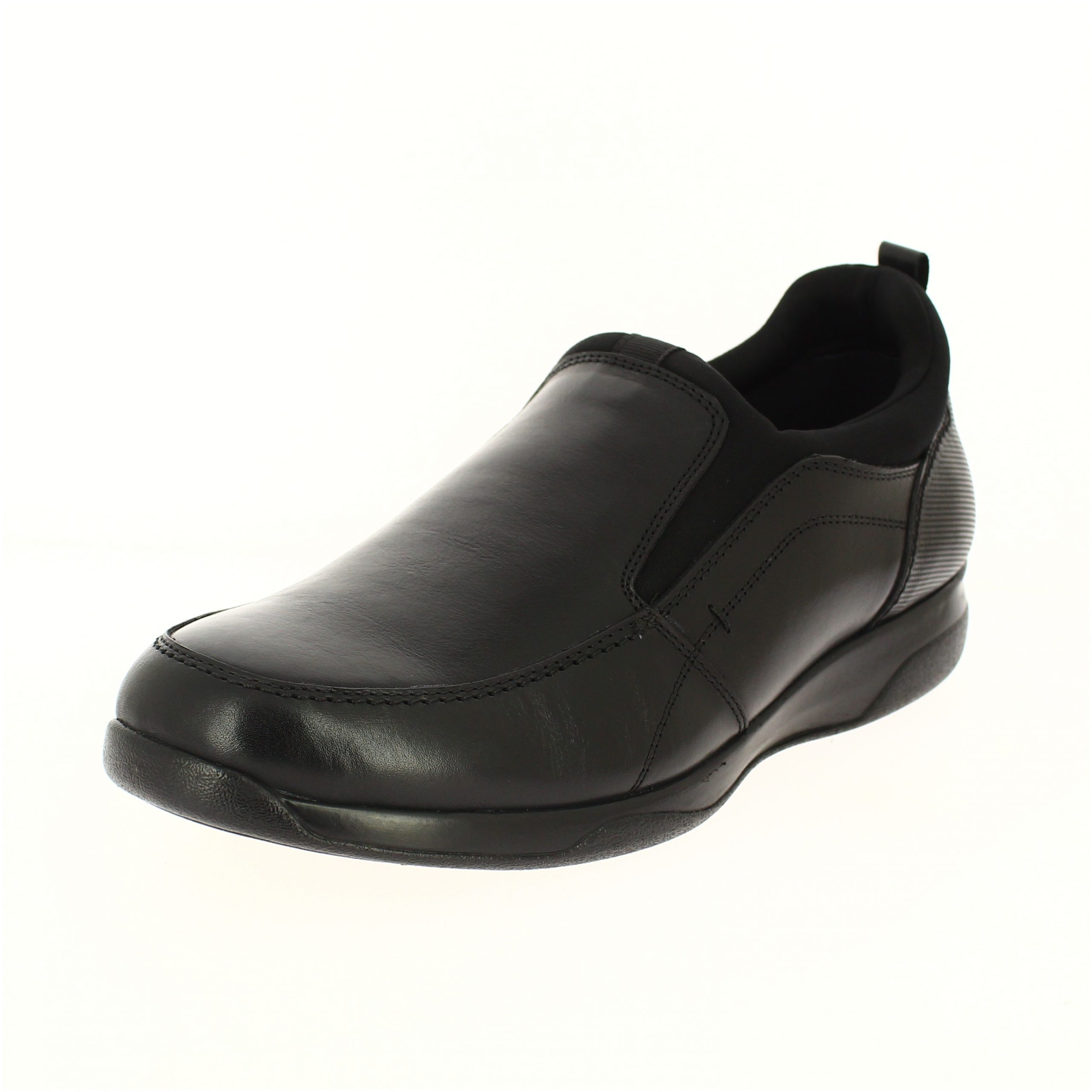 Von Wellx Men Casual Slip-On Shoes Black