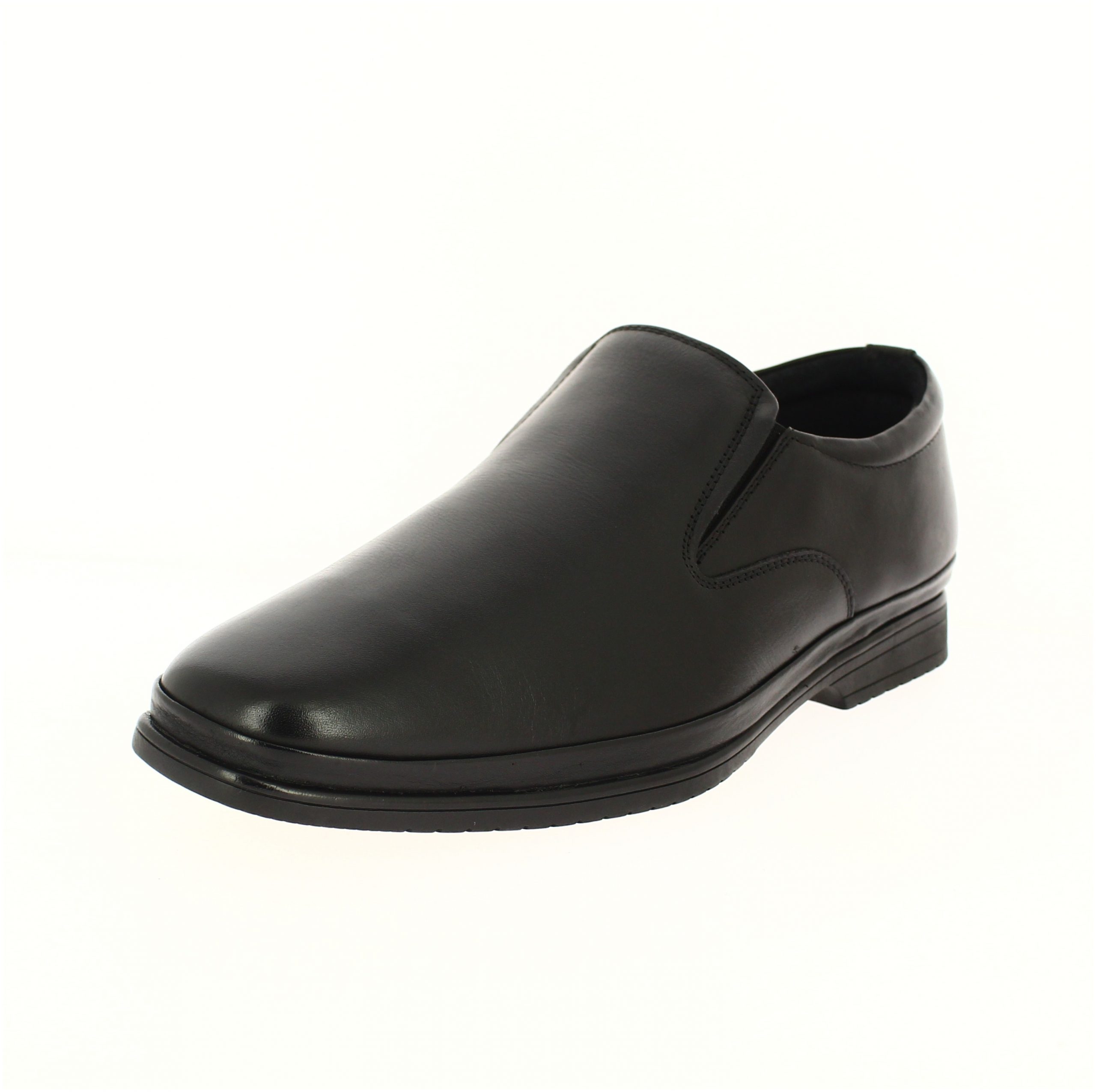 Von Wellx Men Casual Slip-On Shoes Black