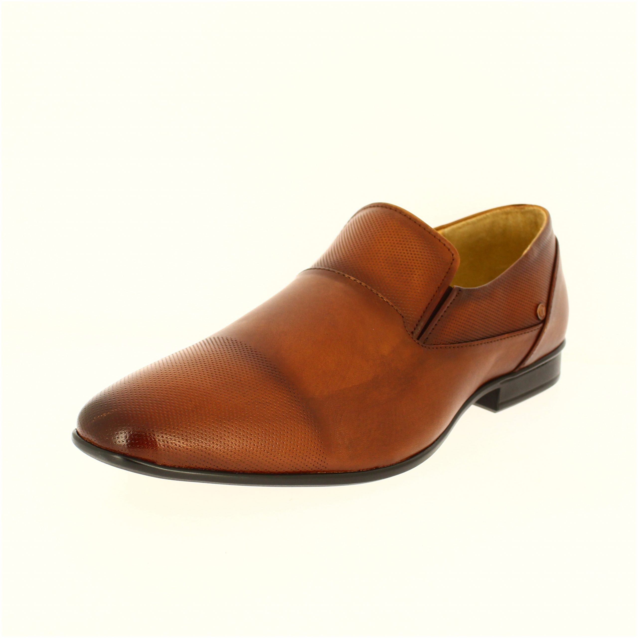 Von Wellx Men Casual Slip-On Shoes Tan