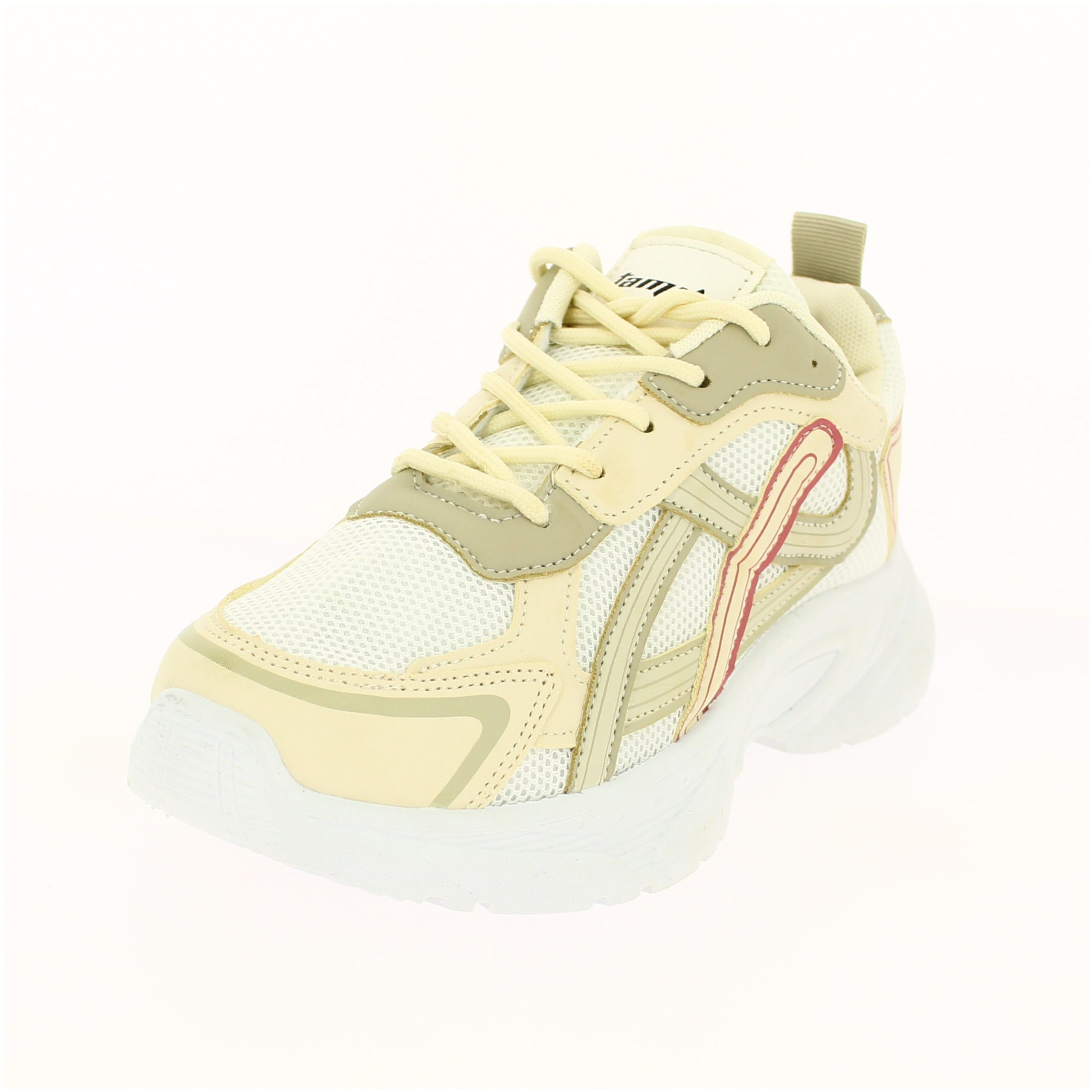 Tamik Women Casual Lacing Shoes WHITE