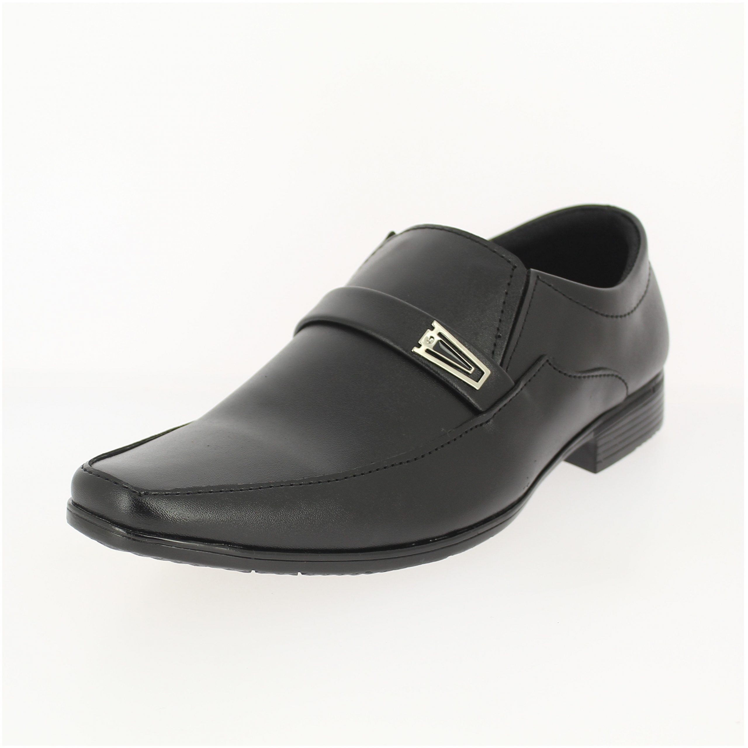 Samsons Men Formal Slip-On Shoes Black