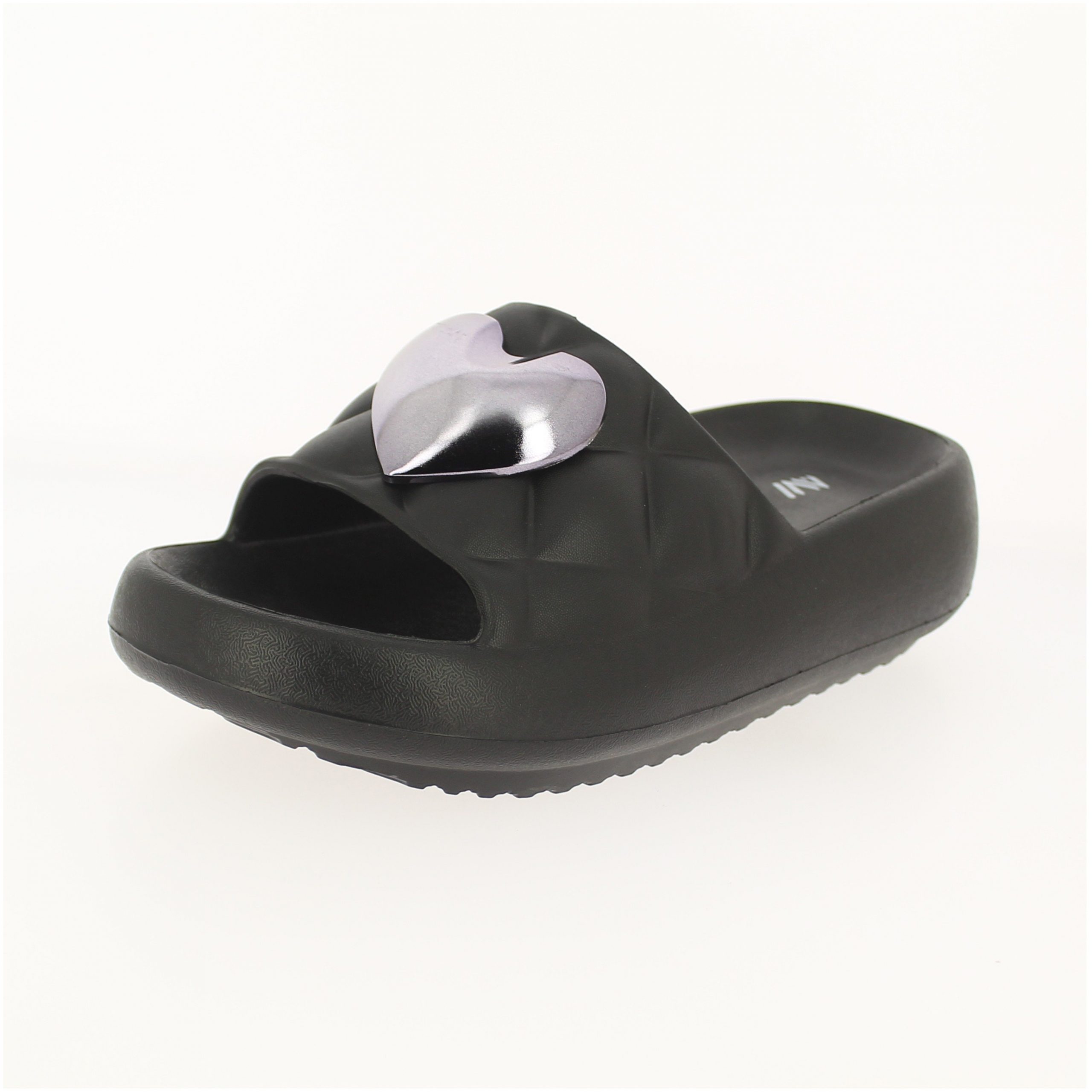AVI Women Casual Slip-On Sliders Black