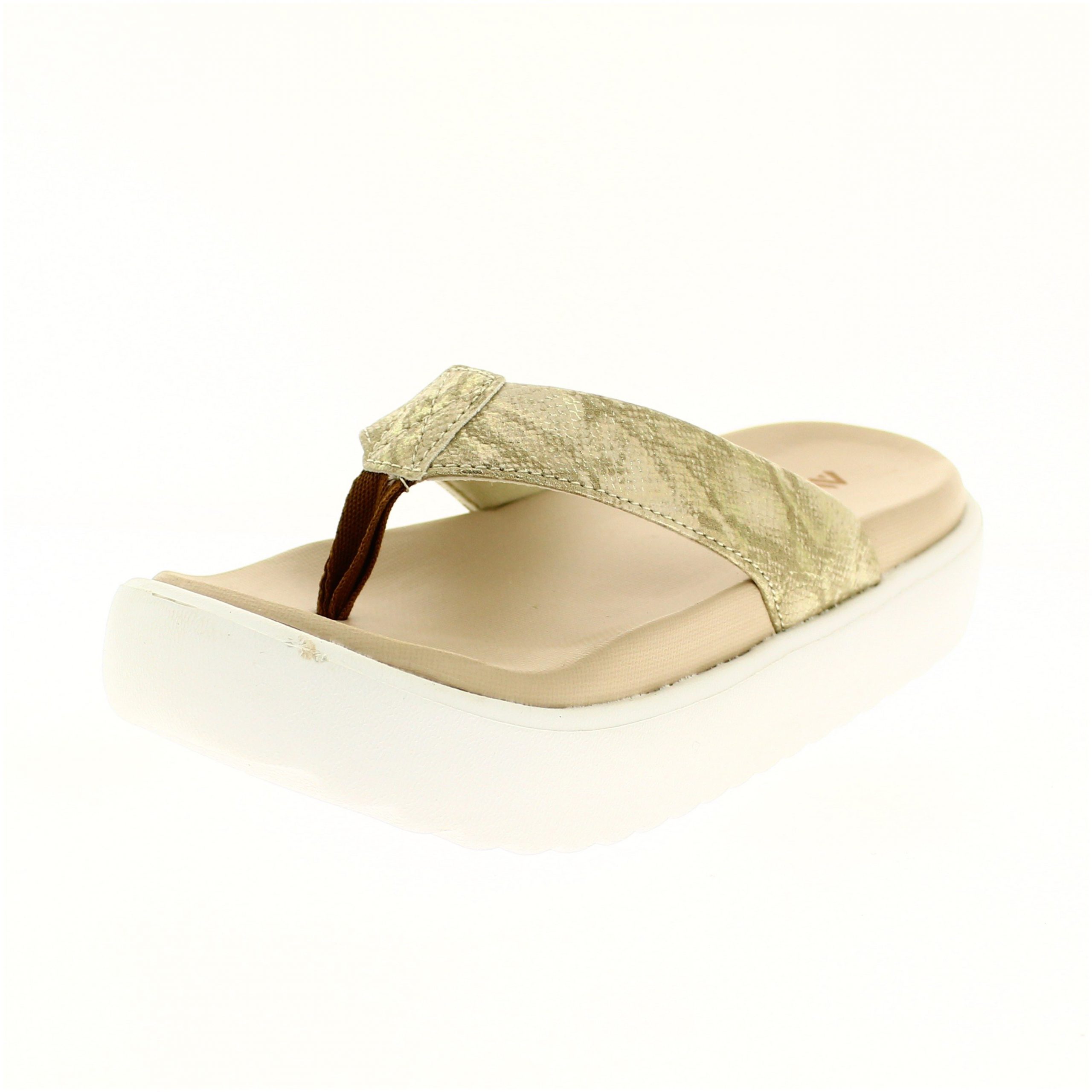 AVI Women Casual Slippers Beige