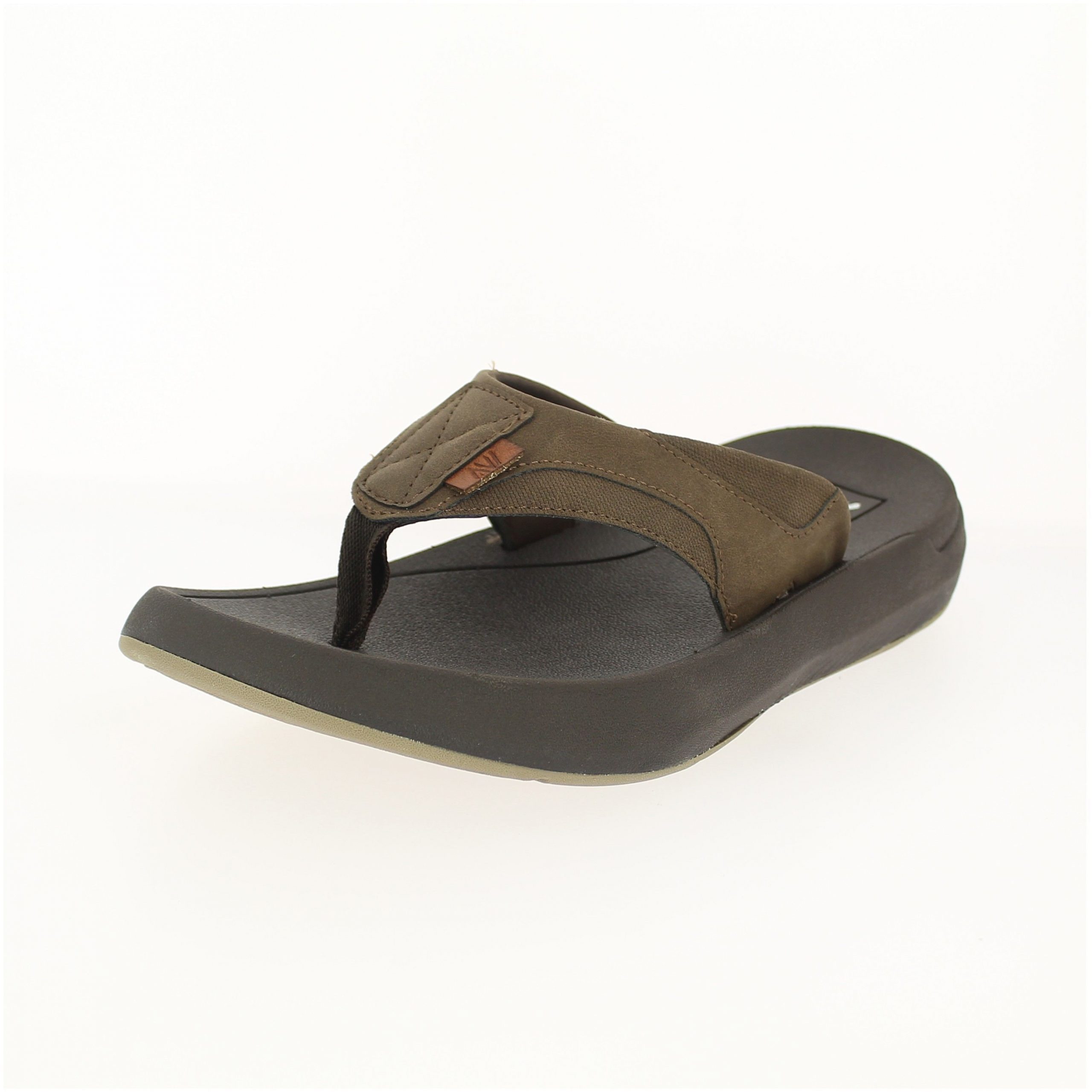 AVI Men Casual Slippers Brown
