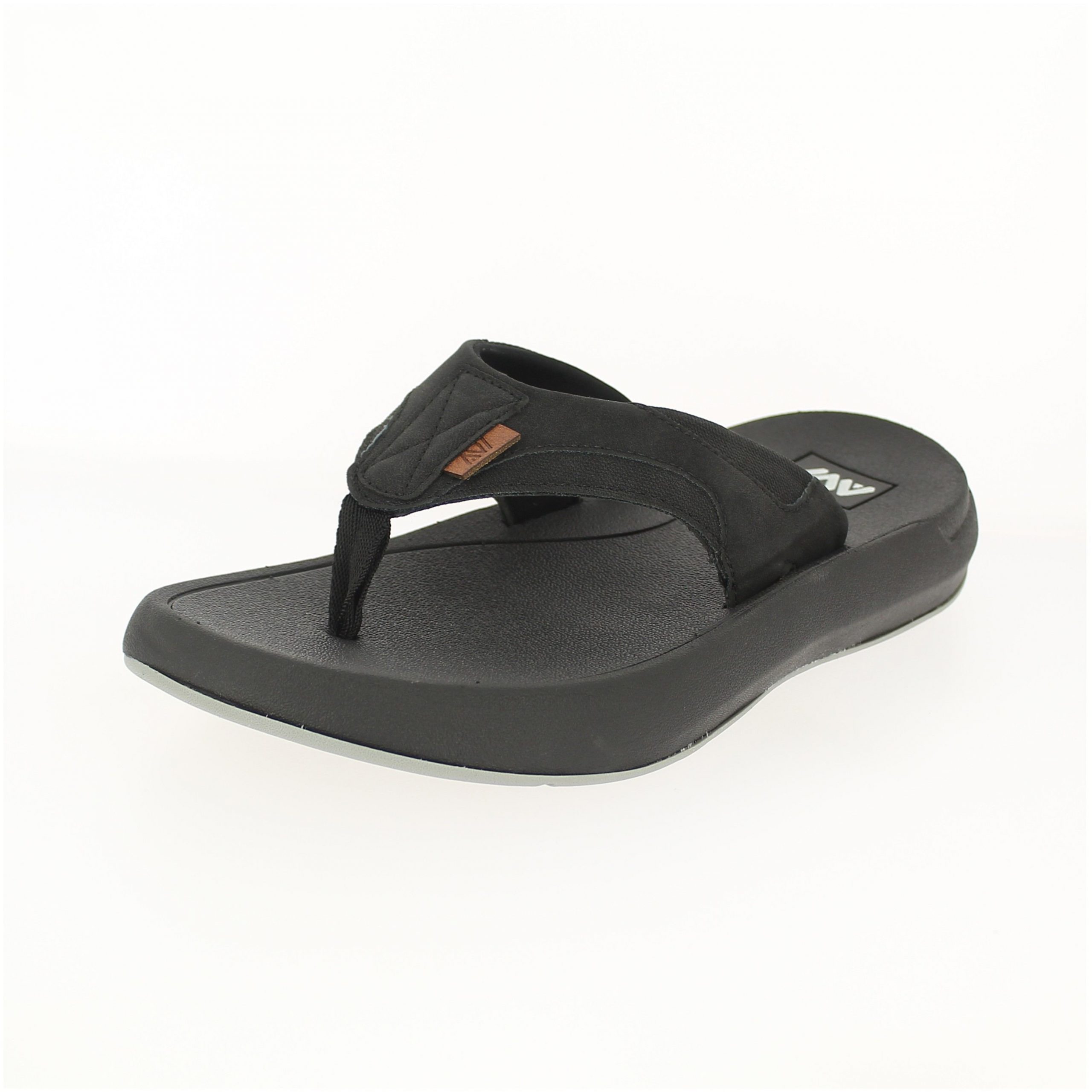 AVI Men Casual Slippers Black