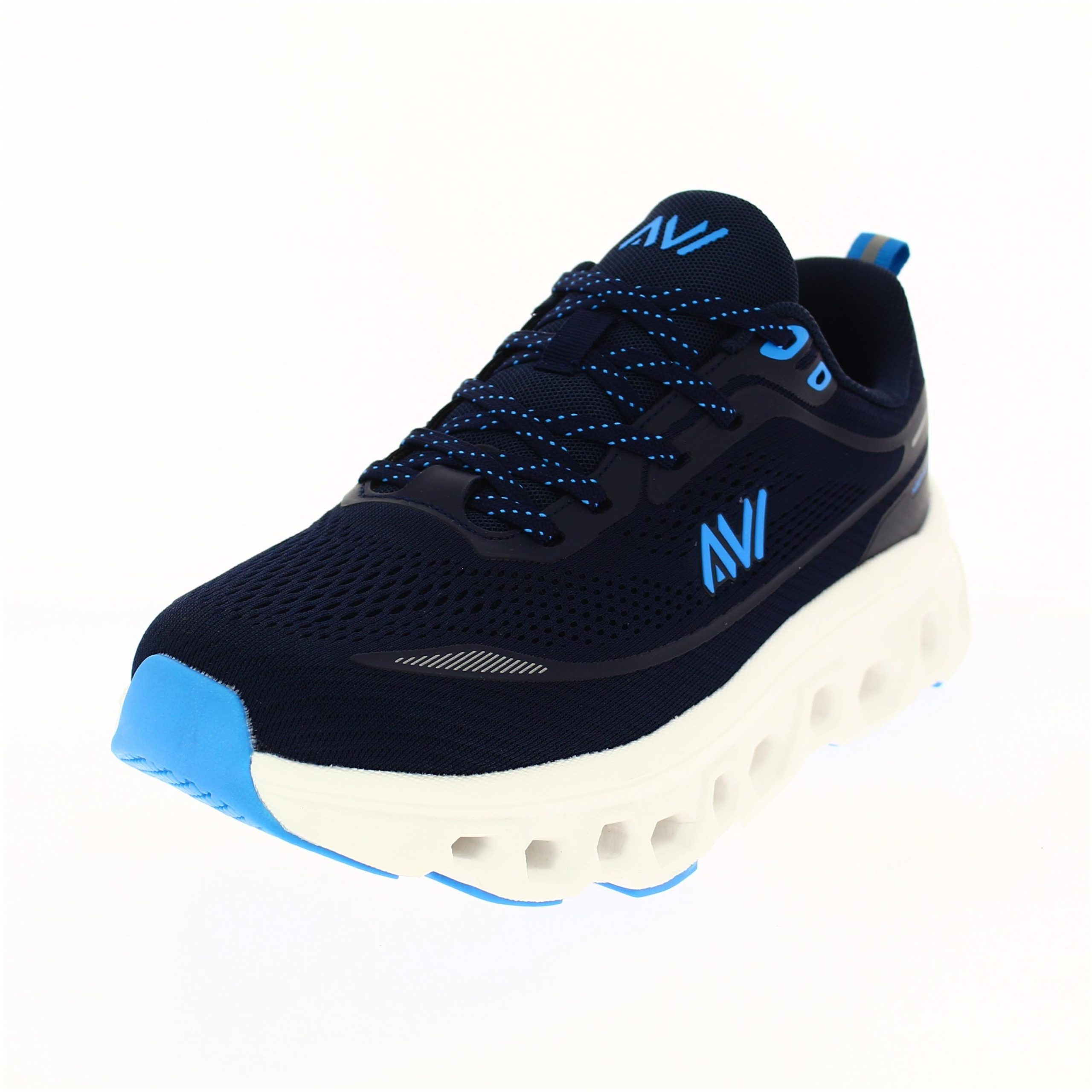 AVI Men Running Lacing Shoes Blue